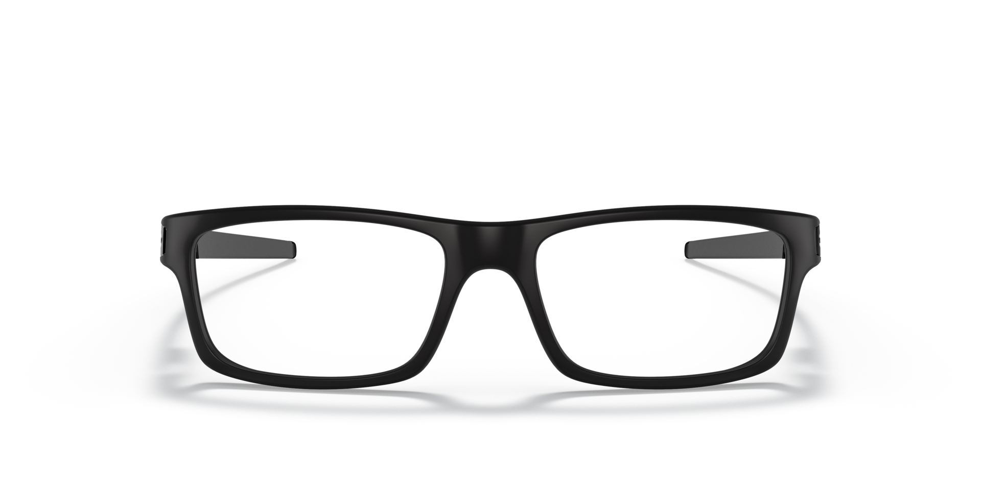 Currency™ Satin Black PlasticEyeglass Frames for Glasses Direct, Front View