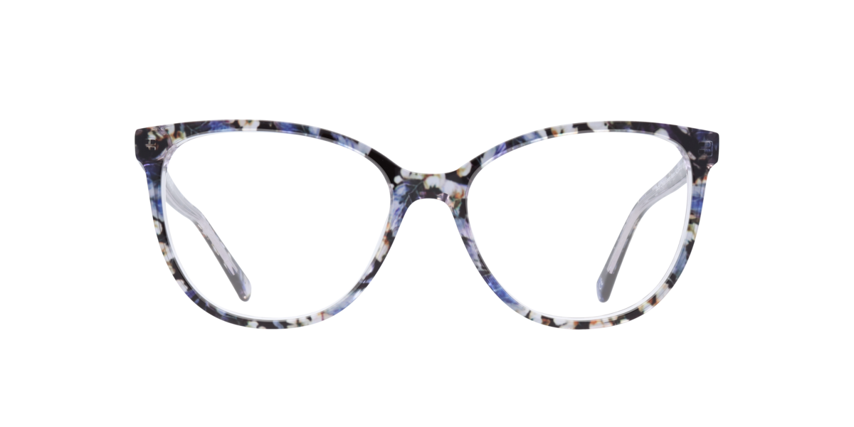 Scout Women's Crystal,Flowers Mauve Crystal/Flowers Mauve Cat-Eye Acetate Eyeglasses Online - Full Rim - Darcey