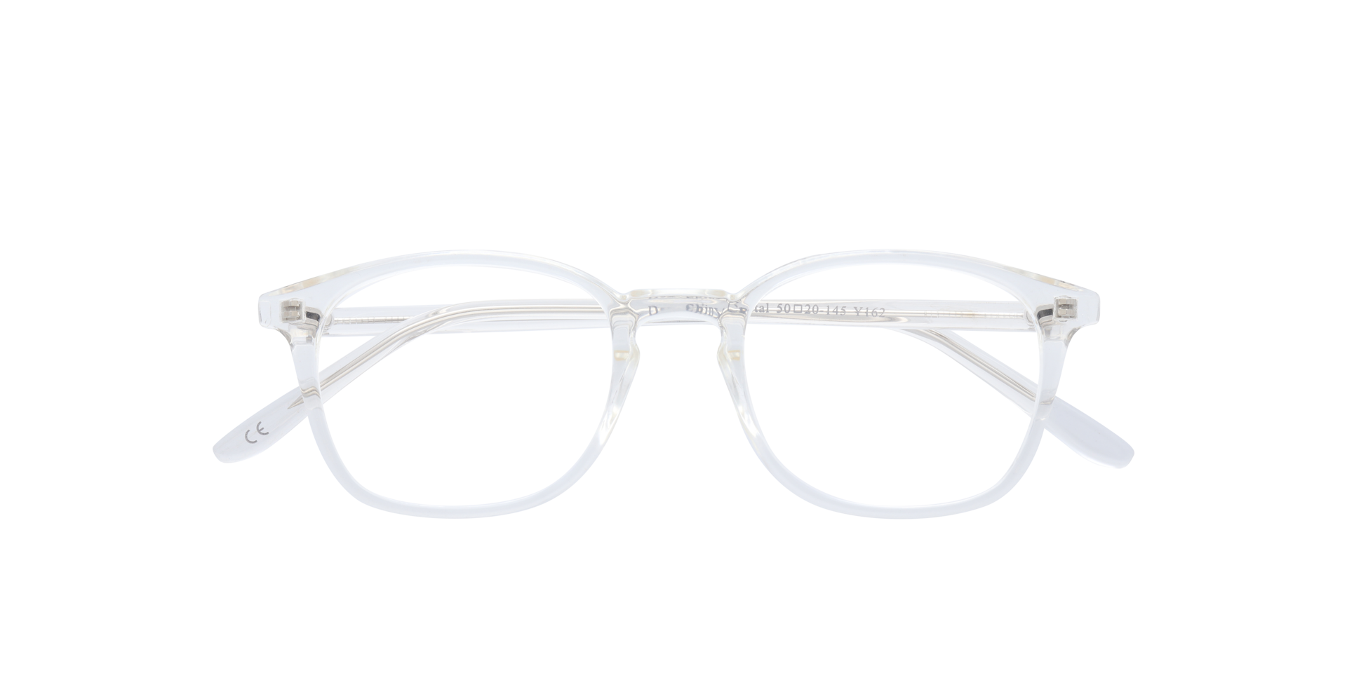 Dax Shiny Crystal PlasticEyeglass Frames for Glasses Direct, Closed View