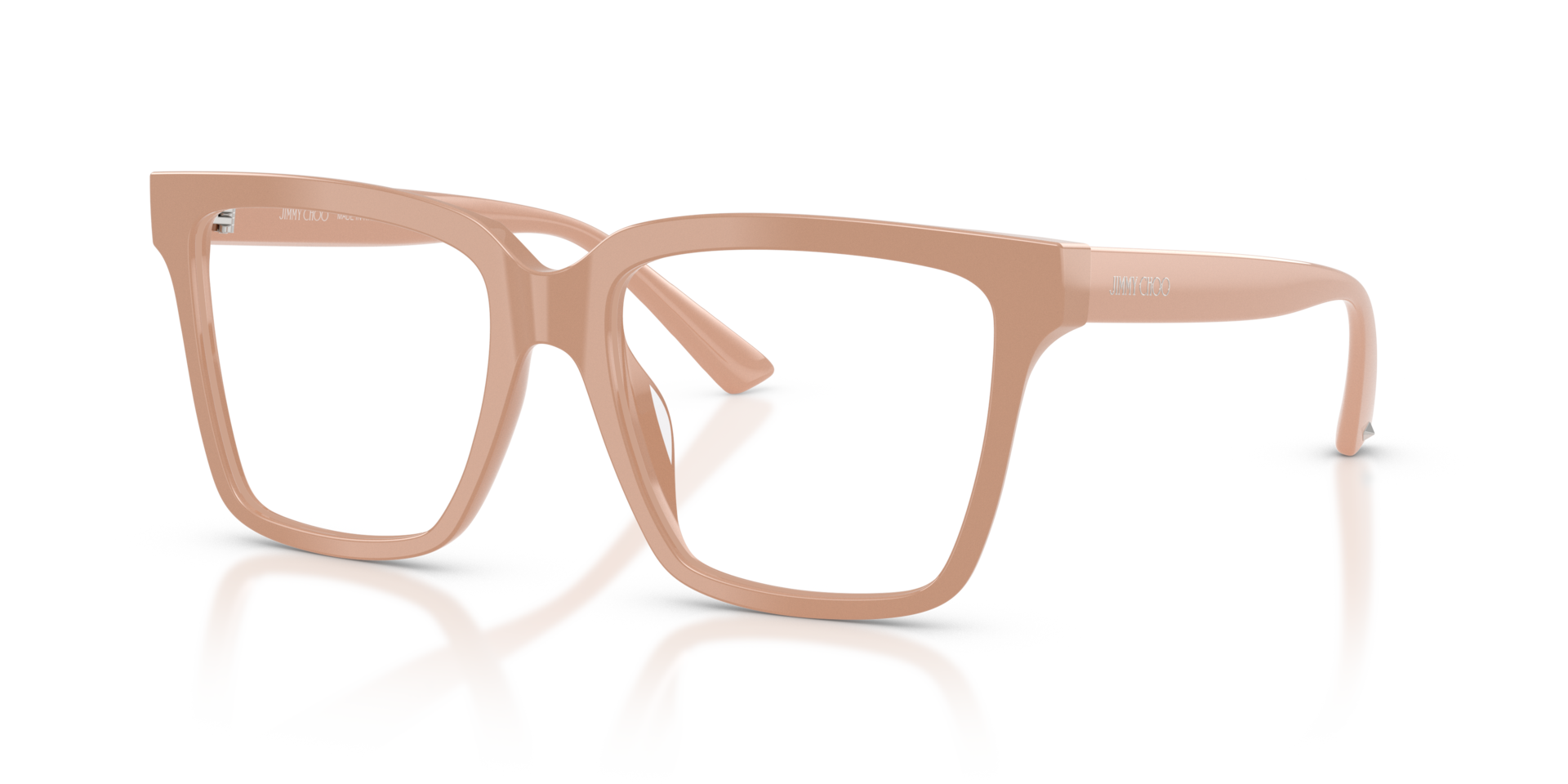 JC3040U Pink AcetateEyeglass Frames for Glasses Direct, Angle View