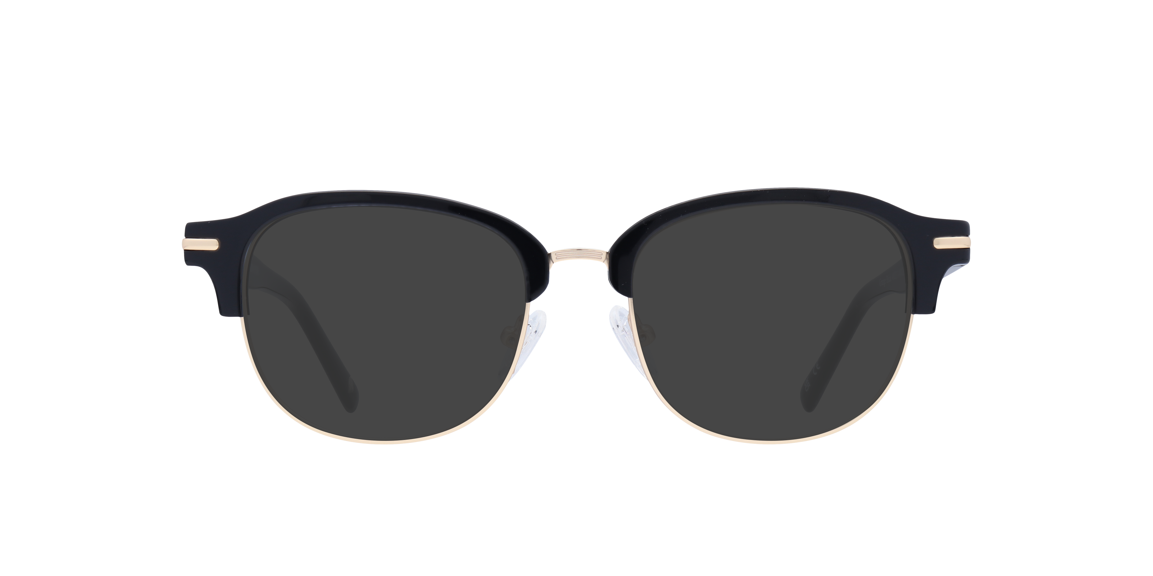 Grange Black MetalEyeglass Frames for Glasses Direct, with Tinted Lenses