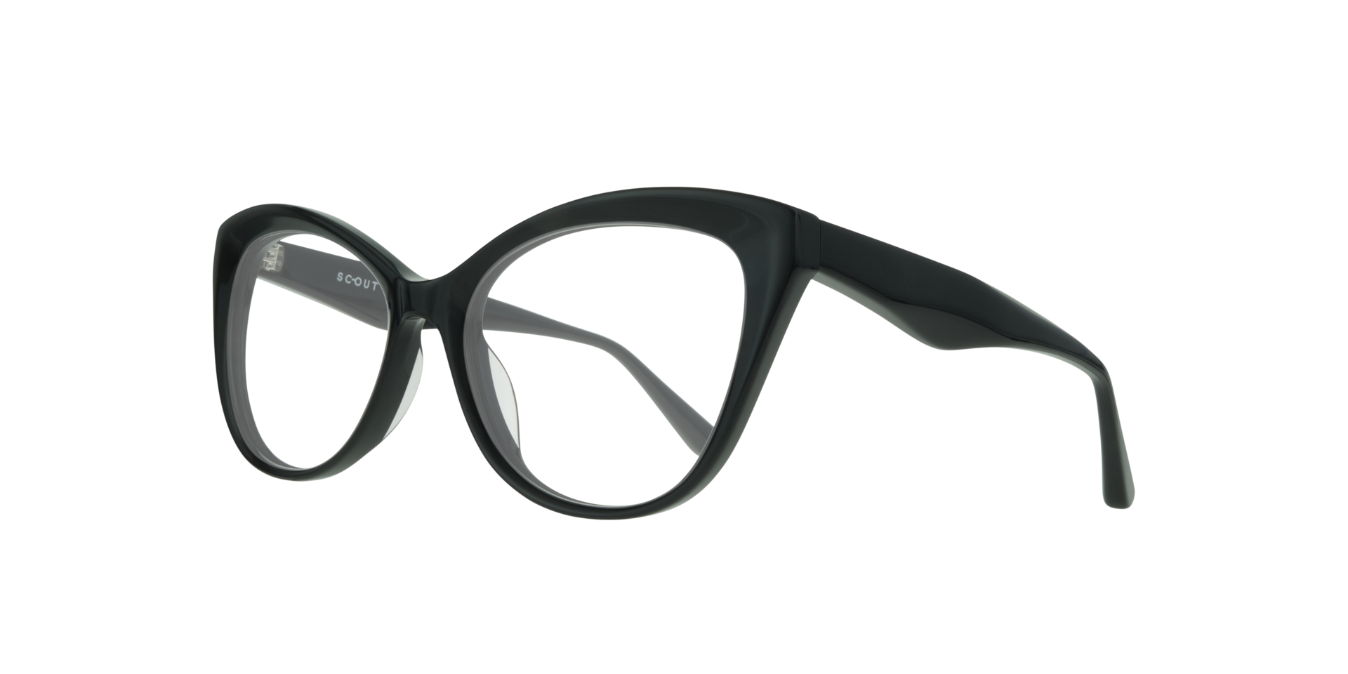 Kirstie Black AcetateEyeglass Frames for Glasses Direct, Angle View