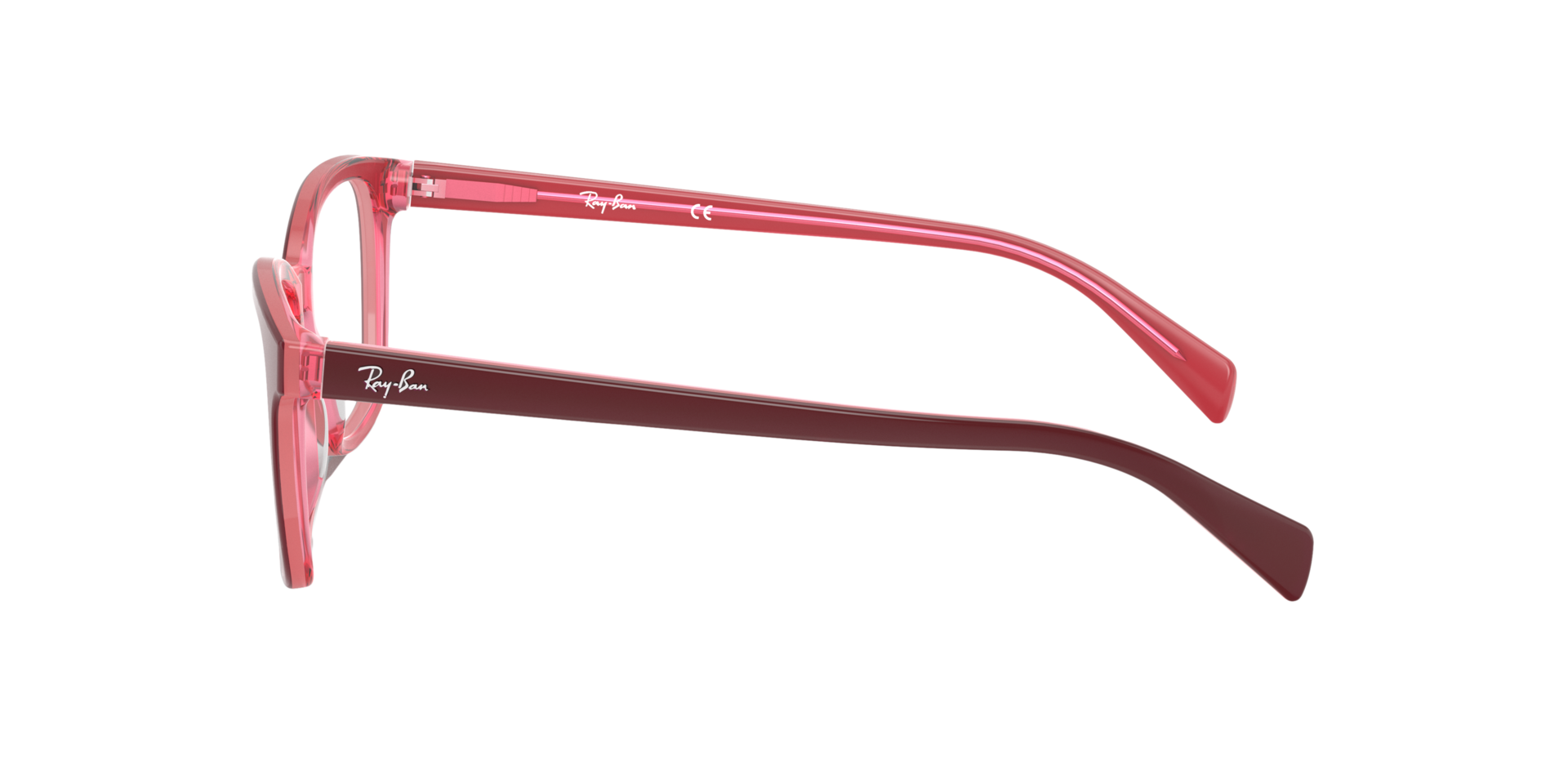 RB5362 Purple-Reddish AcetateEyeglass Frames for Glasses Direct, Side View
