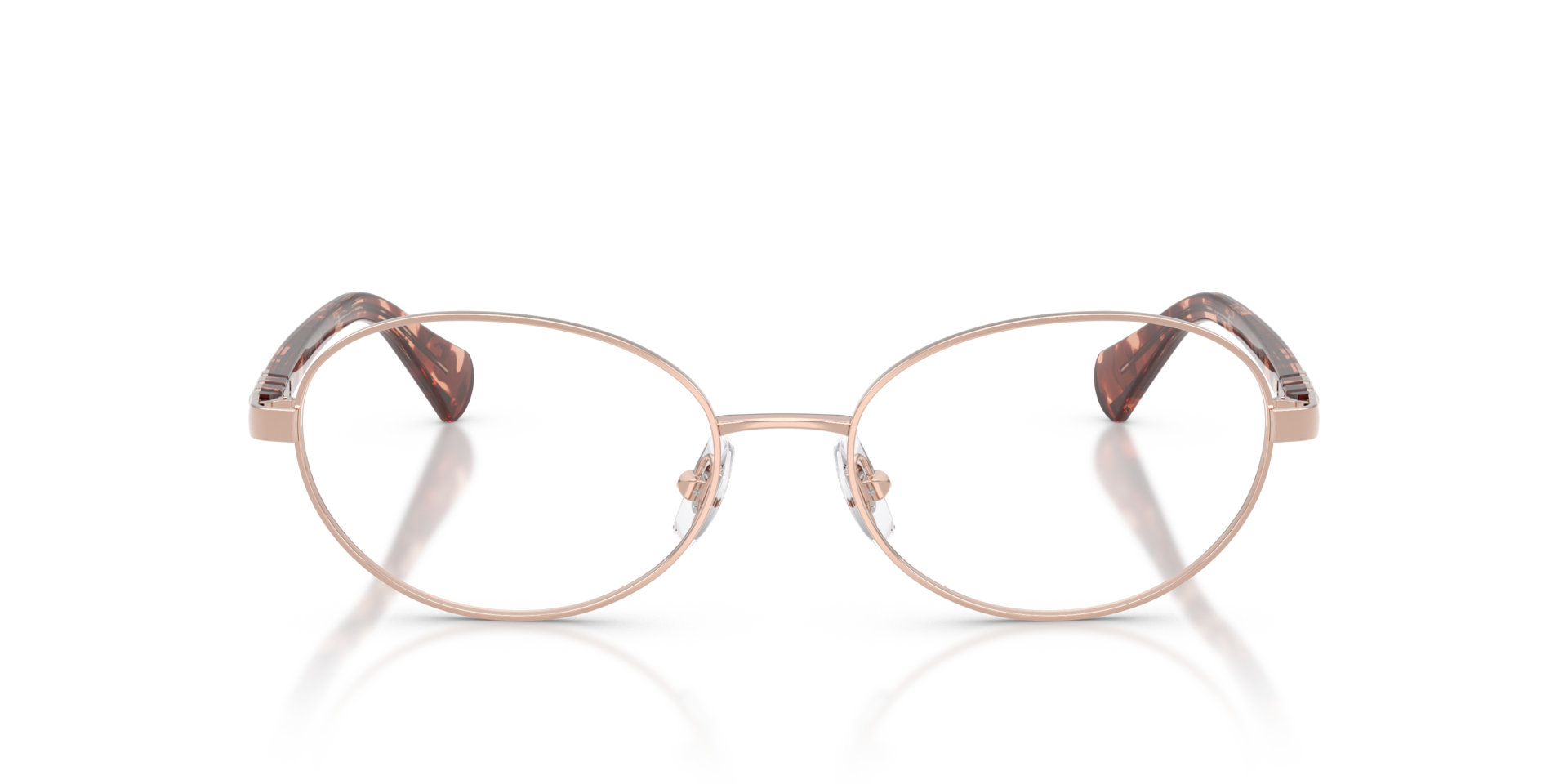RA6066 Rosegold MetalEyeglass Frames for Glasses Direct, Front View