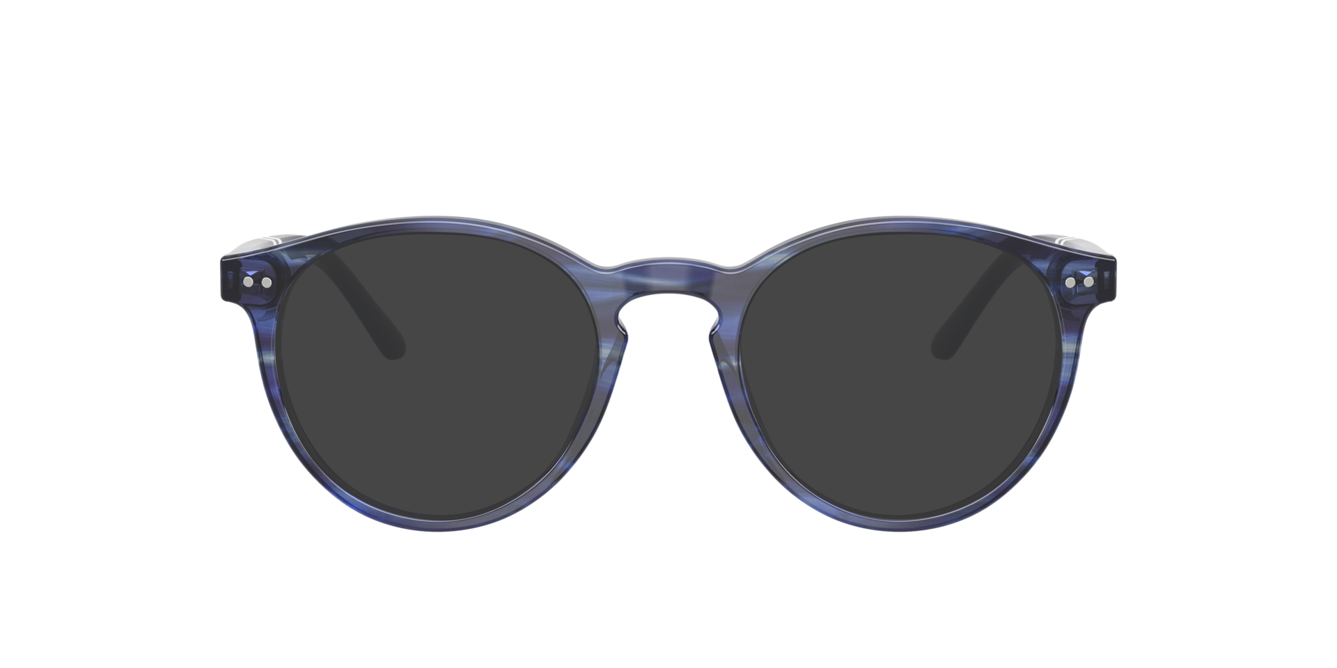 PH2297 Shiny Striped Blue AcetateEyeglass Frames for Glasses Direct, with Tinted Lenses