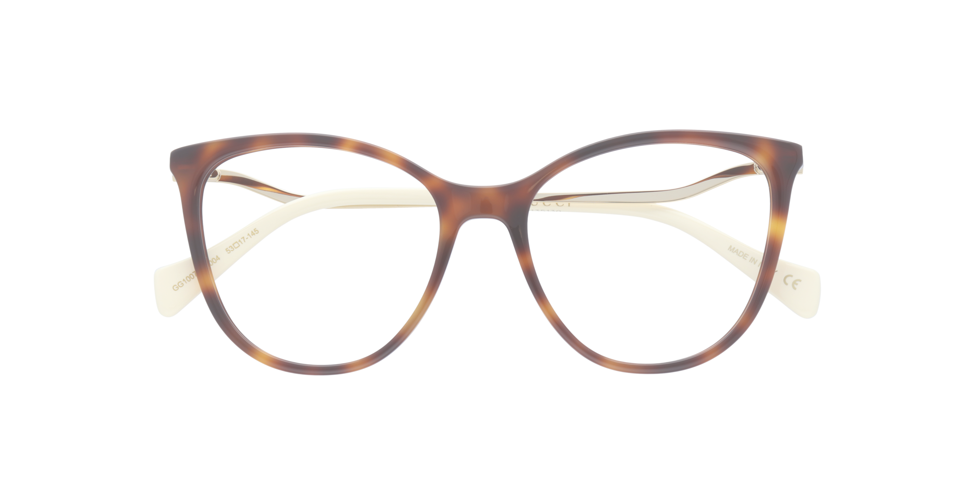 GG1007O Tortoise AcetateEyeglass Frames for Glasses Direct, Closed View