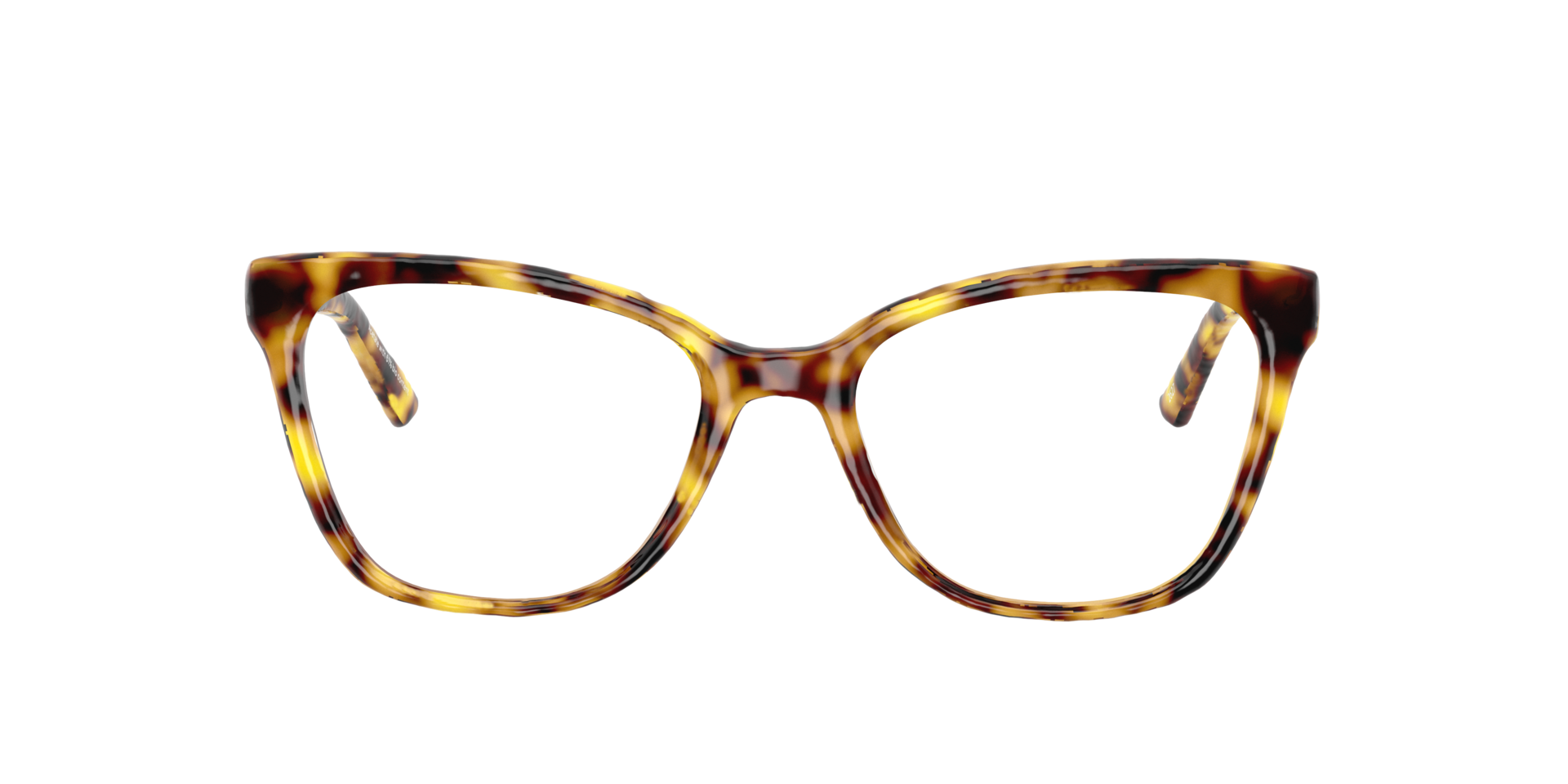 Megan Havana Brown AcetateEyeglass Frames for Glasses Direct, Front View