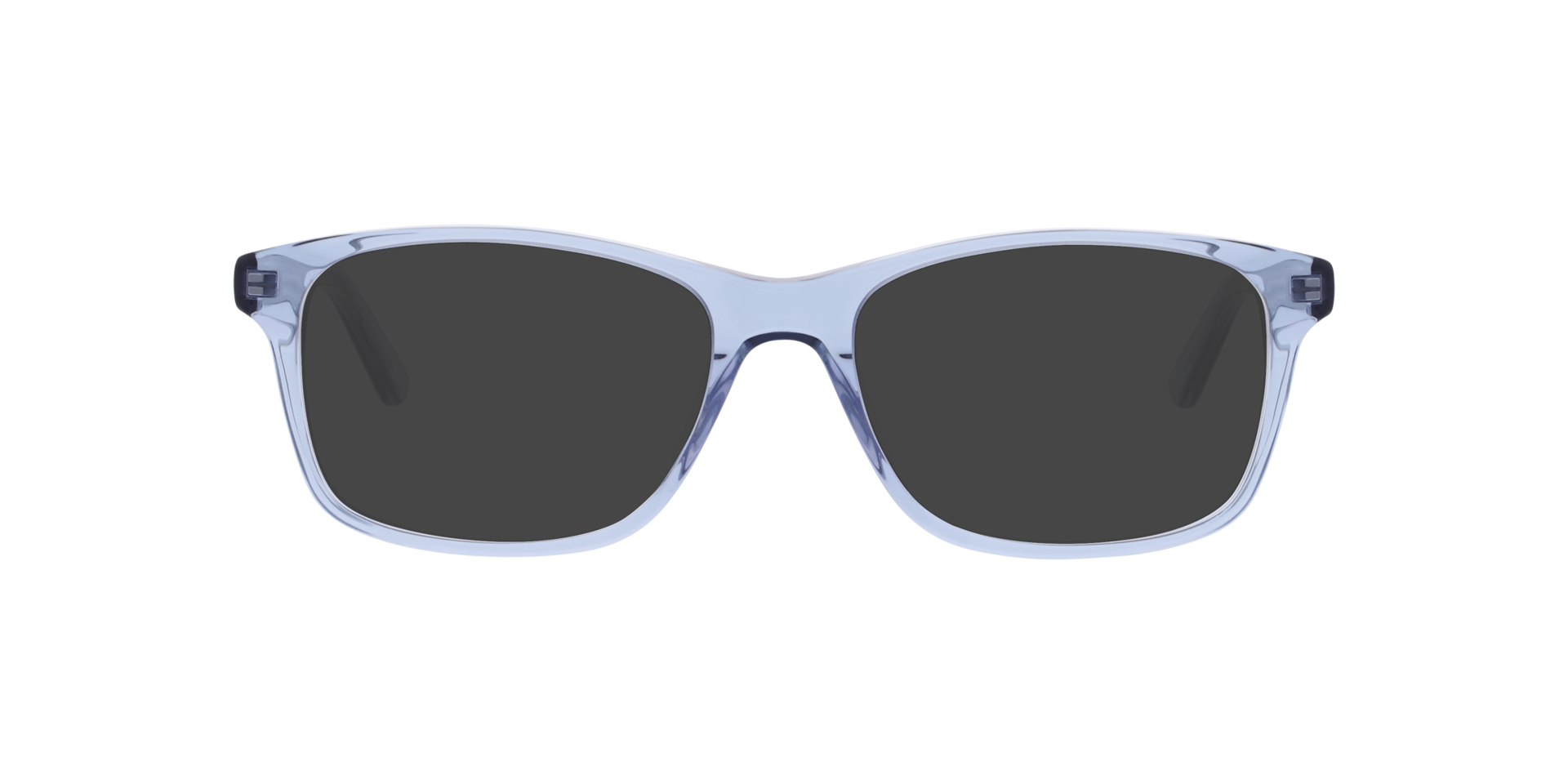 Misha Transparent Blue AcetateEyeglass Frames for Glasses Direct, with Tinted Lenses