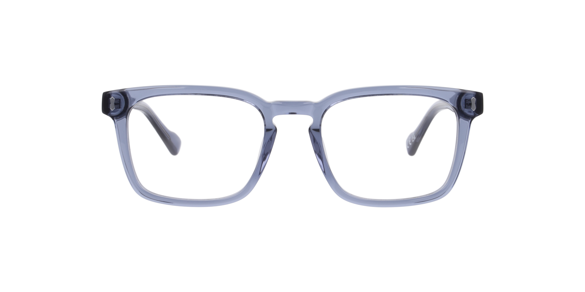 Marshall Crystal Blue AcetateEyeglass Frames for Glasses Direct, Front View