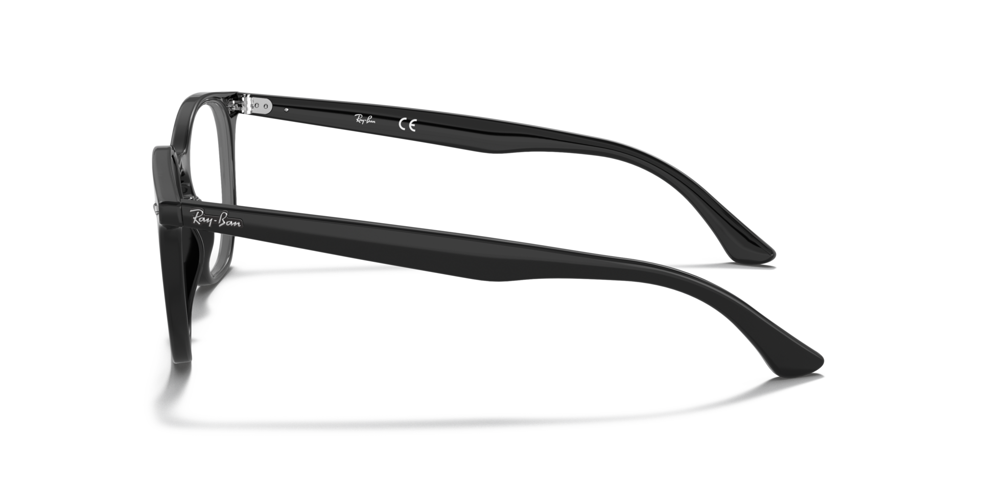 RB7151 Black AcetateEyeglass Frames for Glasses Direct, Side View