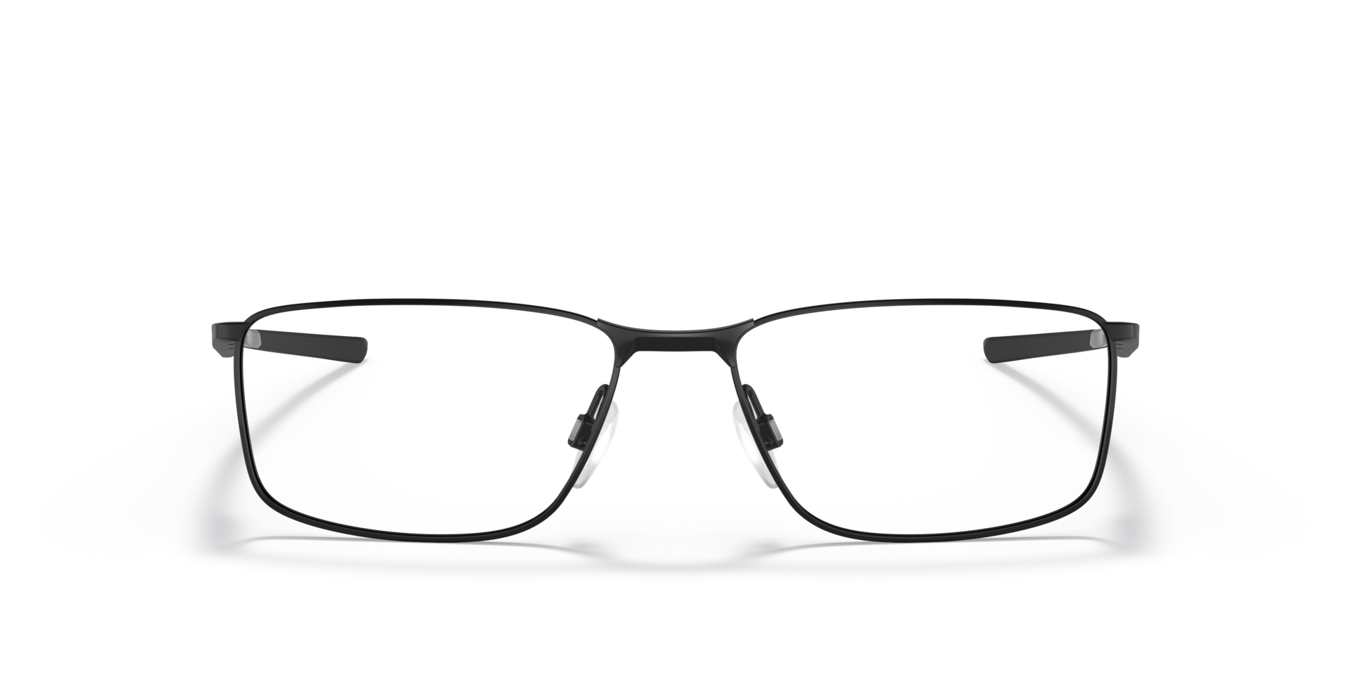 Socket 5.0 Satin Black MetalEyeglass Frames for Glasses Direct, Front View