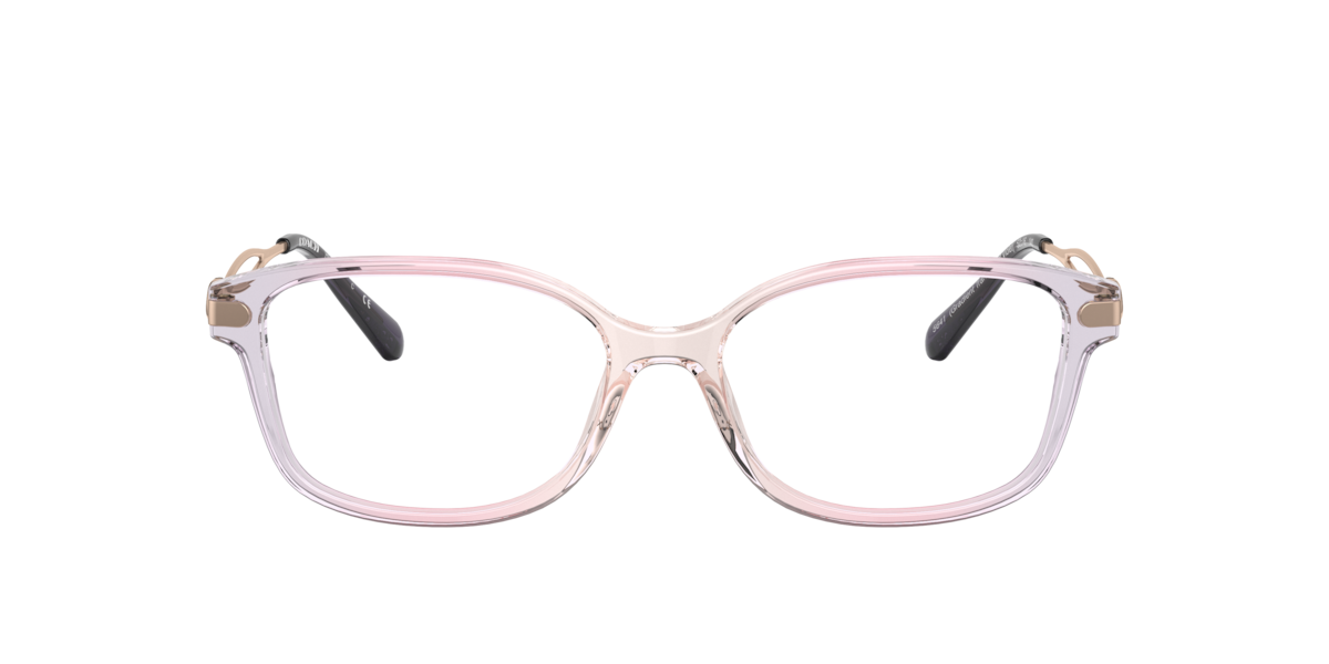 Coach Women's Gradient Transparent Violet Rectangle Acetate Eyeglasses Online - Full Rim - Hc6172