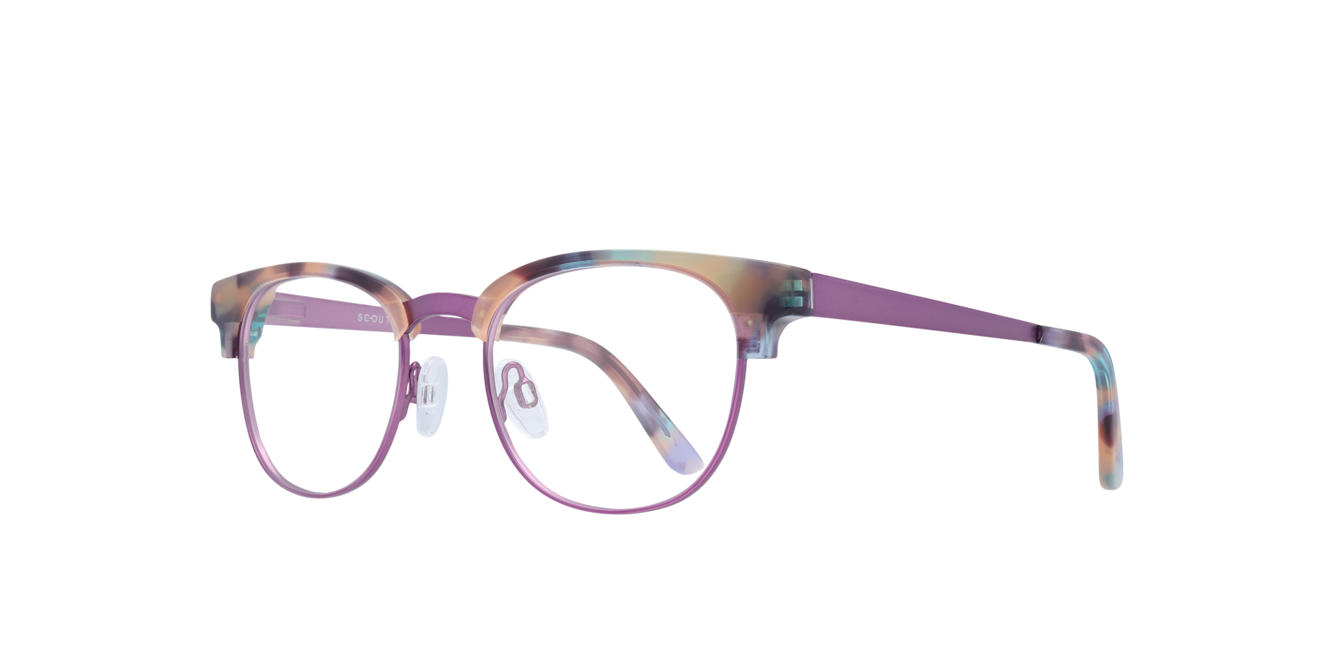 Alex Sorbet MetalEyeglass Frames for Glasses Direct, Angle View