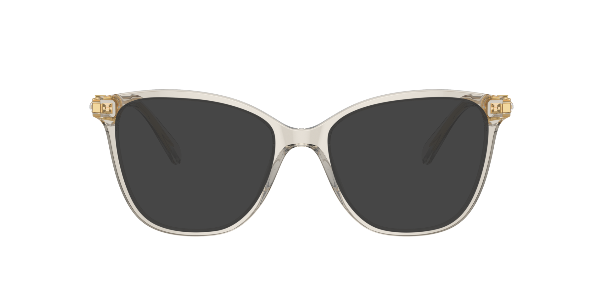 SK2020 Transparent Beige AcetateEyeglass Frames for Glasses Direct, with Tinted Lenses