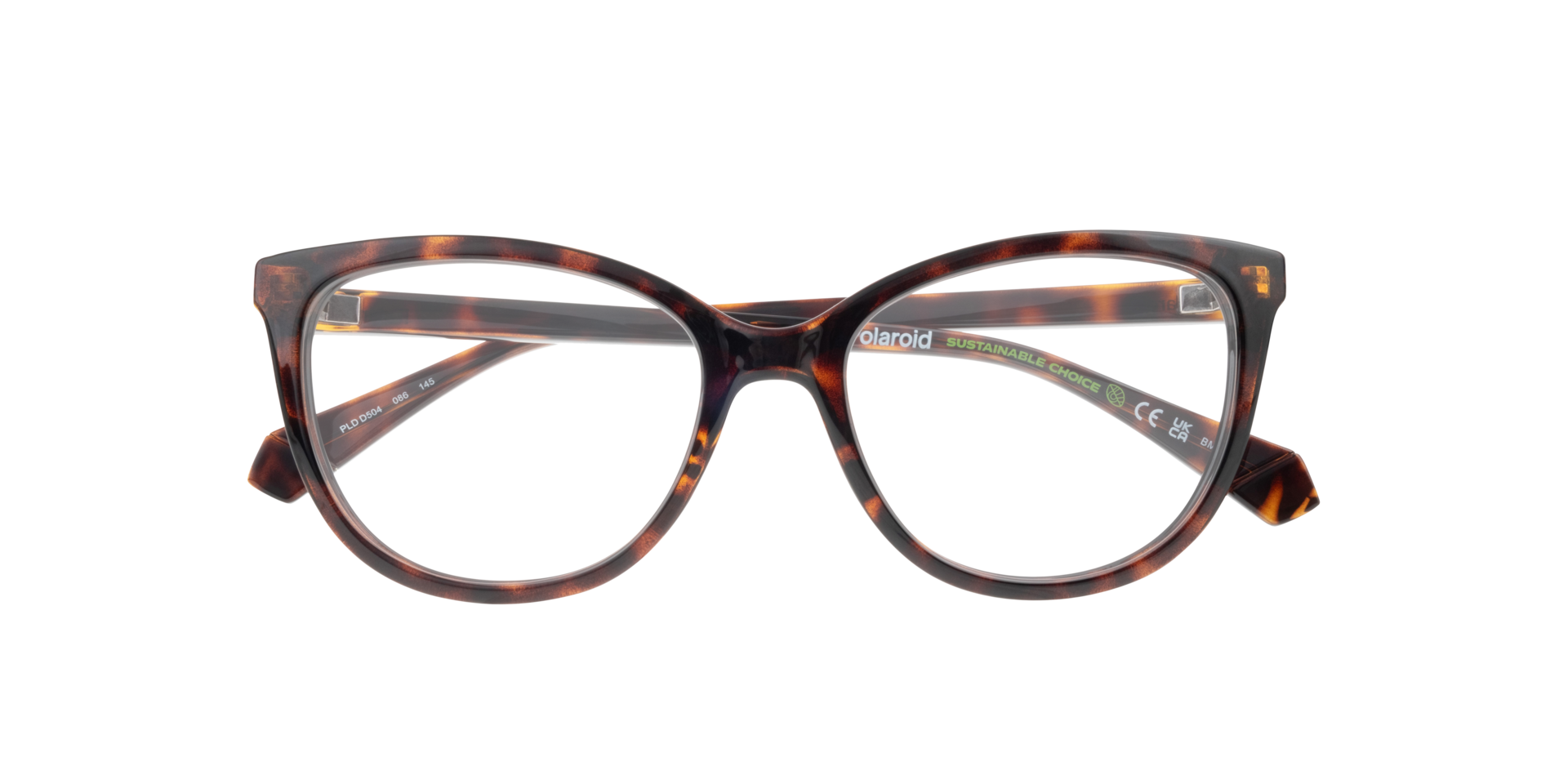 PLD D504 Tortoise PlasticEyeglass Frames for Glasses Direct, Closed View