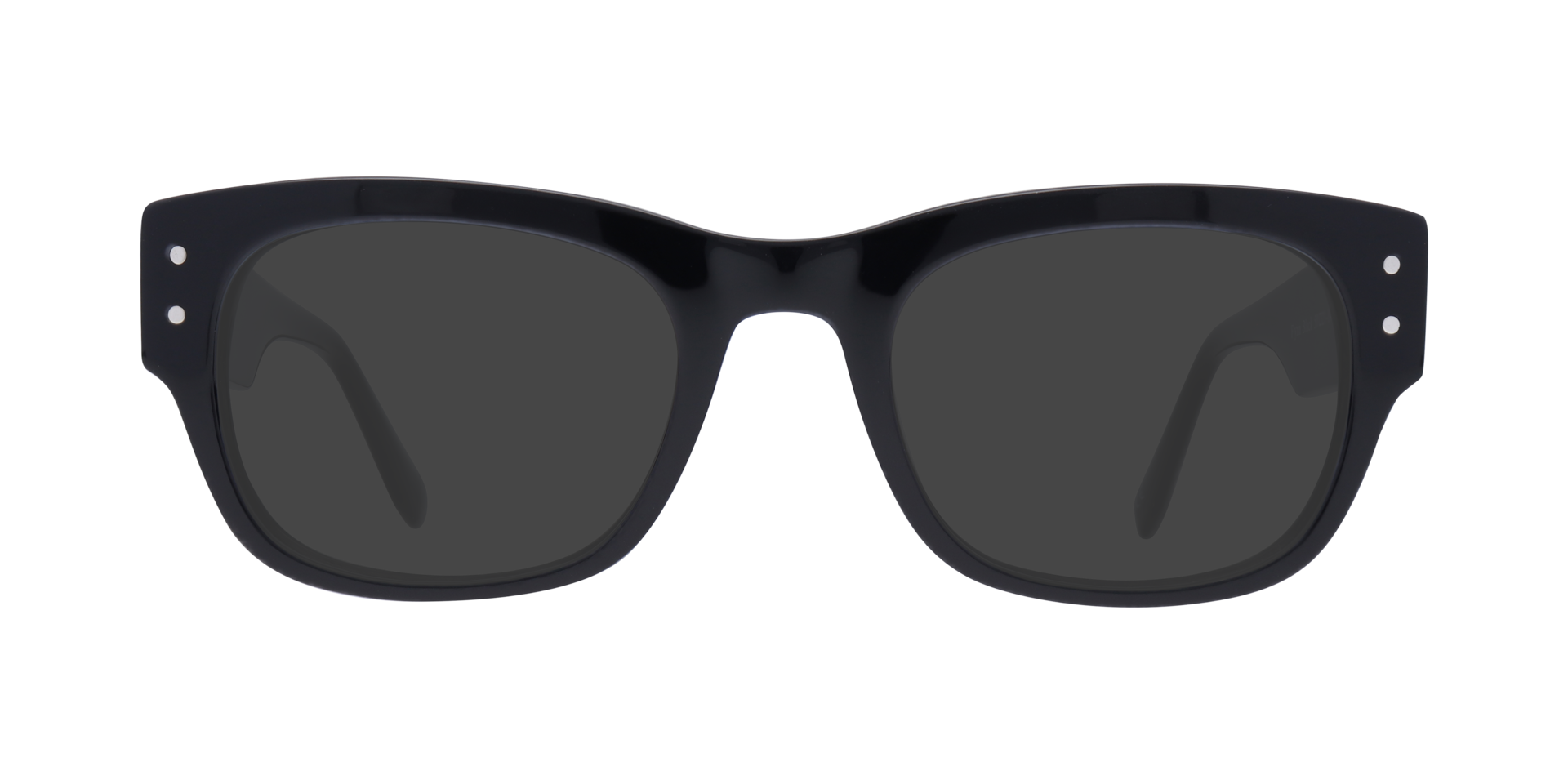 Flynn Black AcetateEyeglass Frames for Glasses Direct, with Tinted Lenses