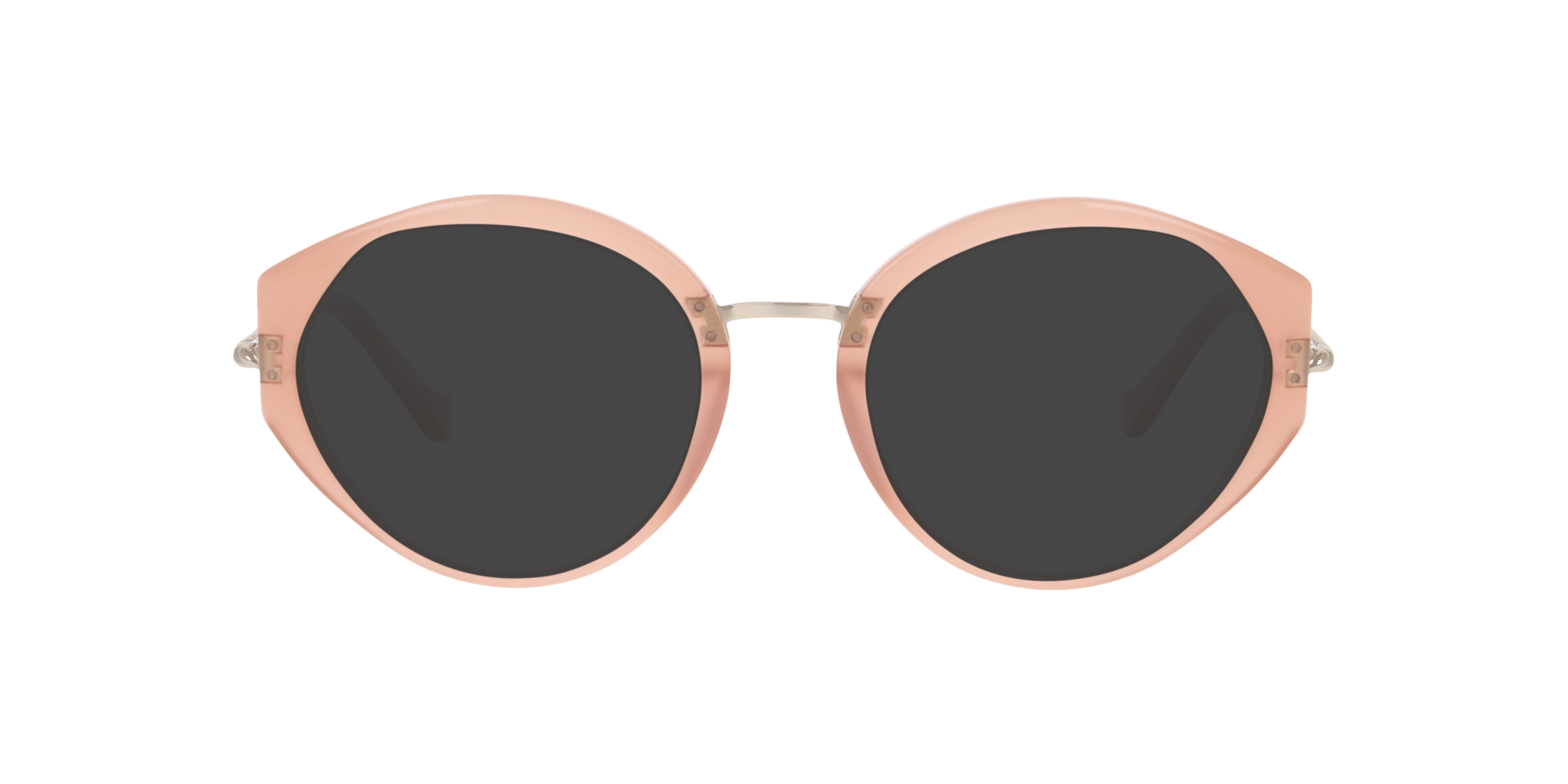 Nyla Milky Coral AcetateEyeglass Frames for Glasses Direct, with Tinted Lenses