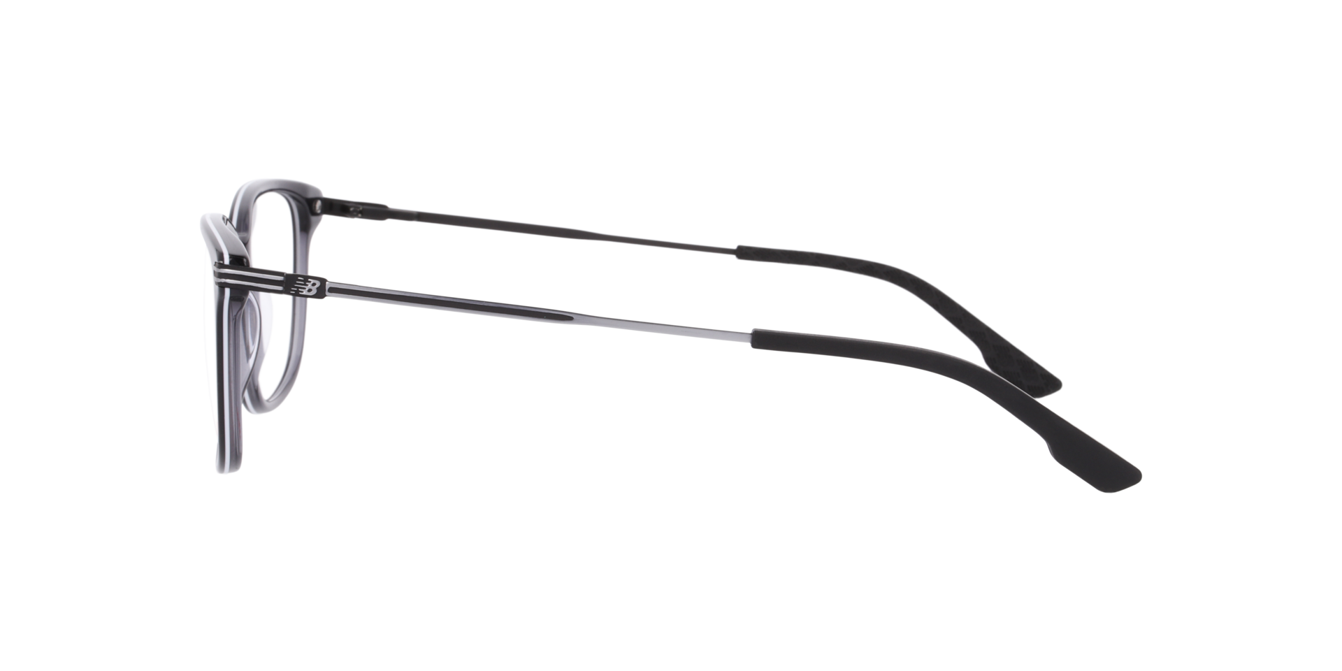 Nb4201 Black AcetateEyeglass Frames for Glasses Direct, Side View