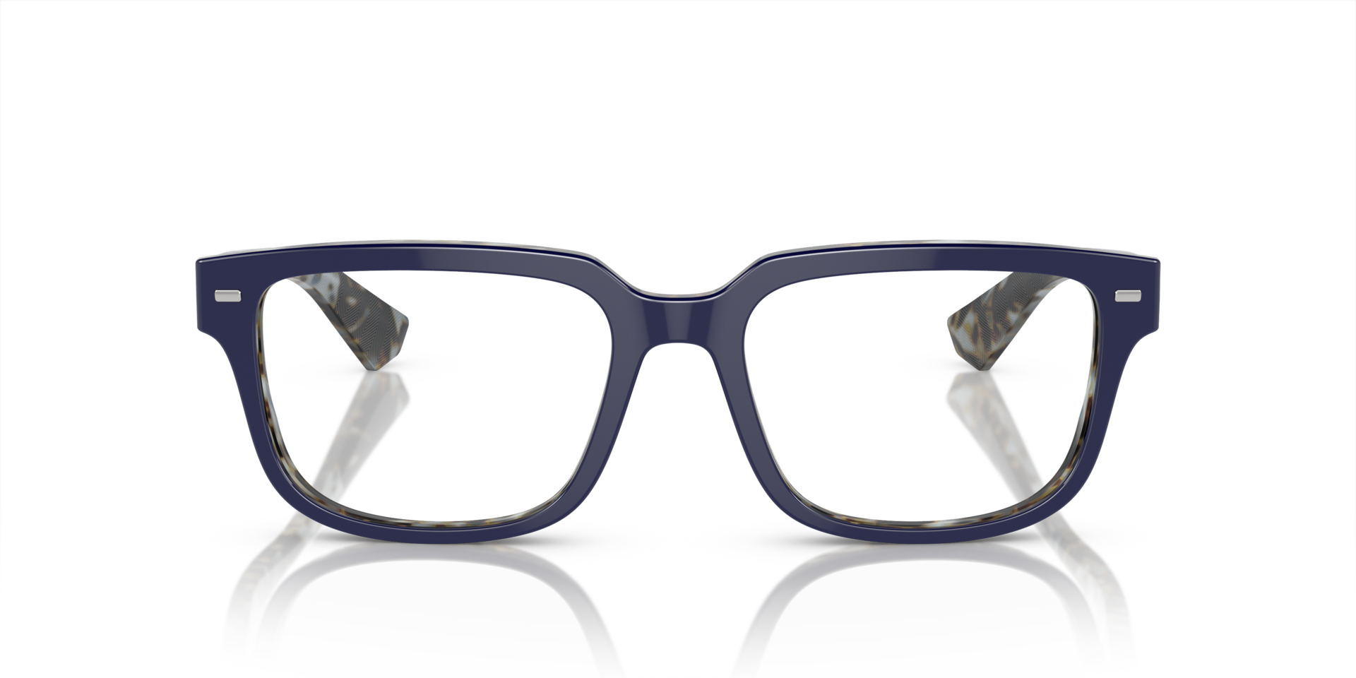 DG3380 Blue On Blue Havana AcetateEyeglass Frames for Glasses Direct, Front View