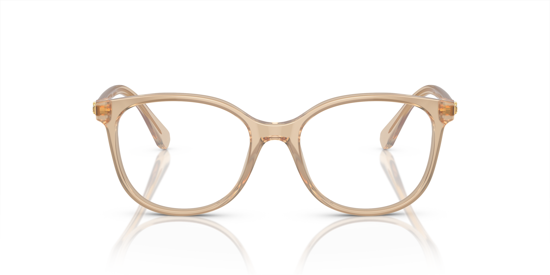 SK2002 Opaline Light Brown AcetateEyeglass Frames for Glasses Direct, Front View