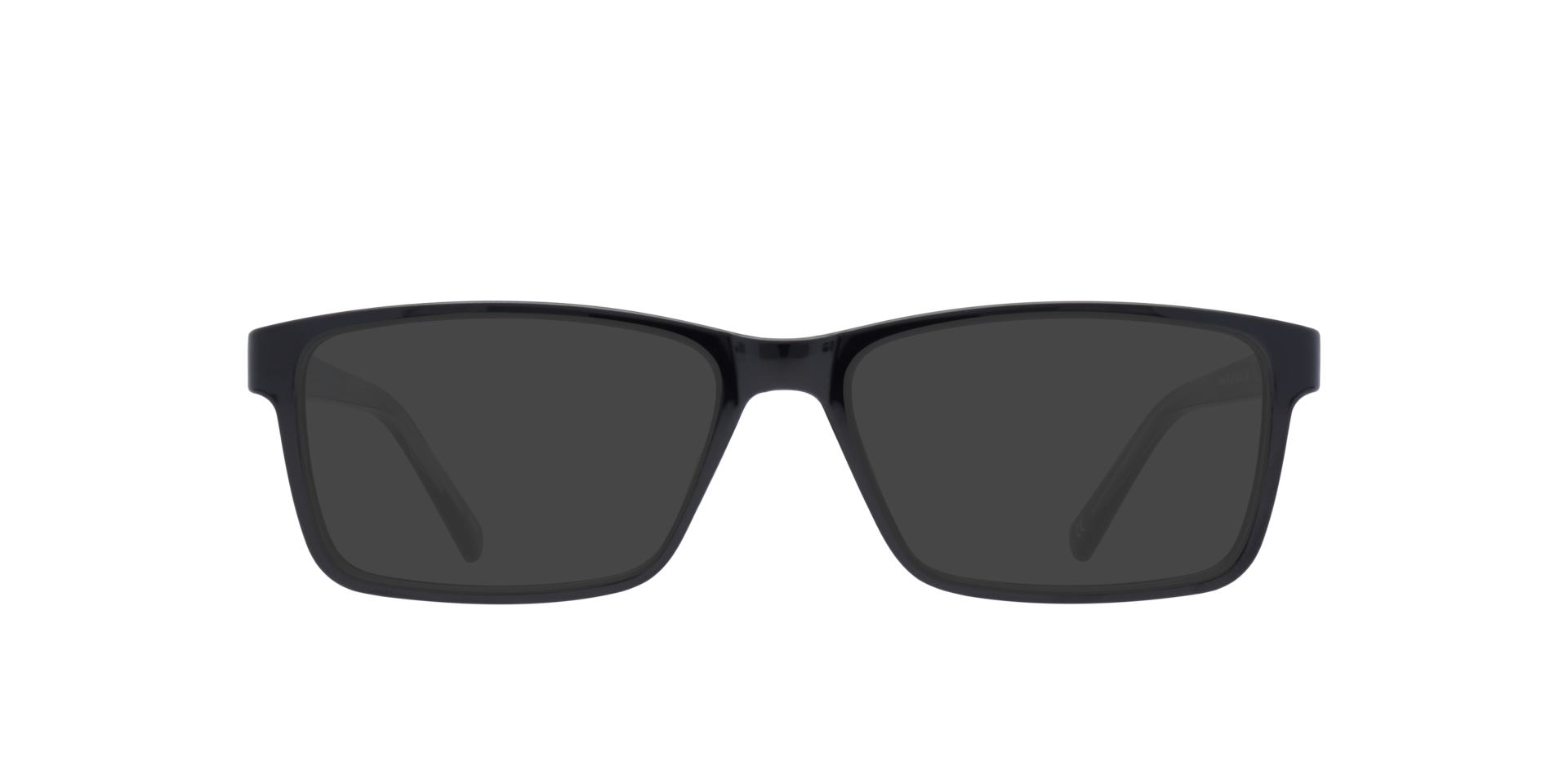 Doran Black PlasticEyeglass Frames for Glasses Direct, with Tinted Lenses