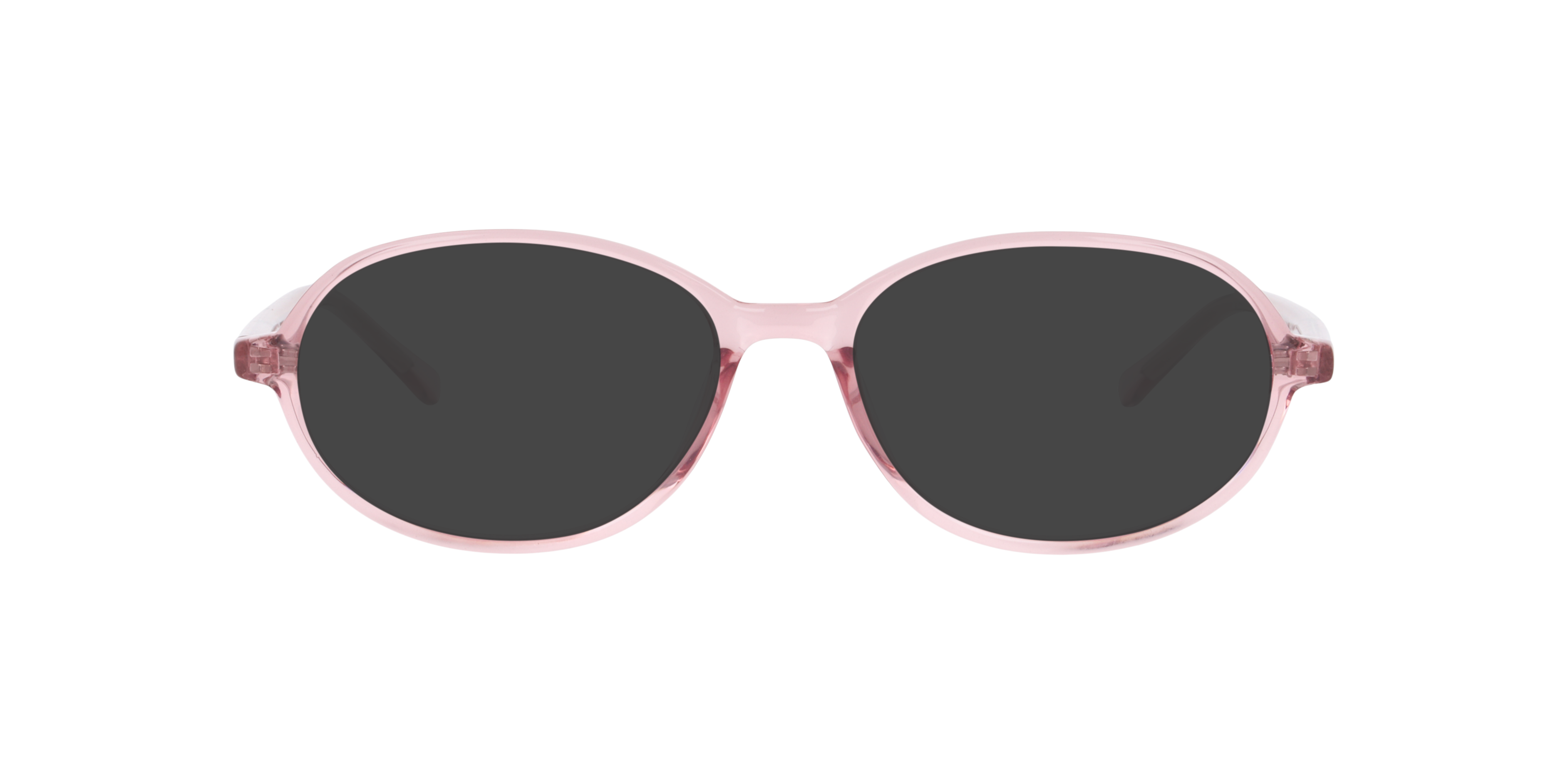 Nancy Transparent Pink PlasticEyeglass Frames for Glasses Direct, with Tinted Lenses