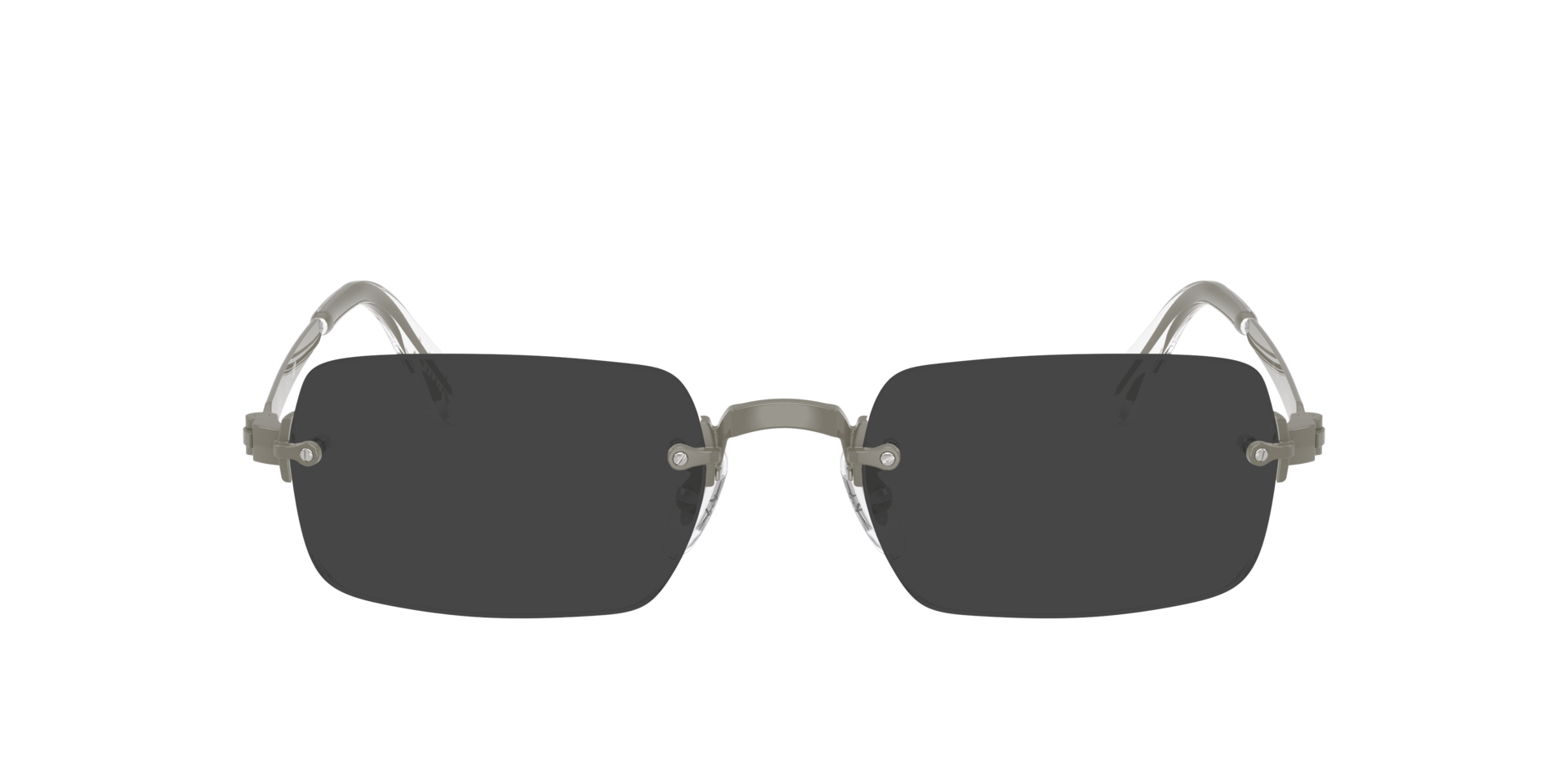 RB3928V Optics By A$AP Rocky Grey MetalEyeglass Frames for Glasses Direct, with Tinted Lenses