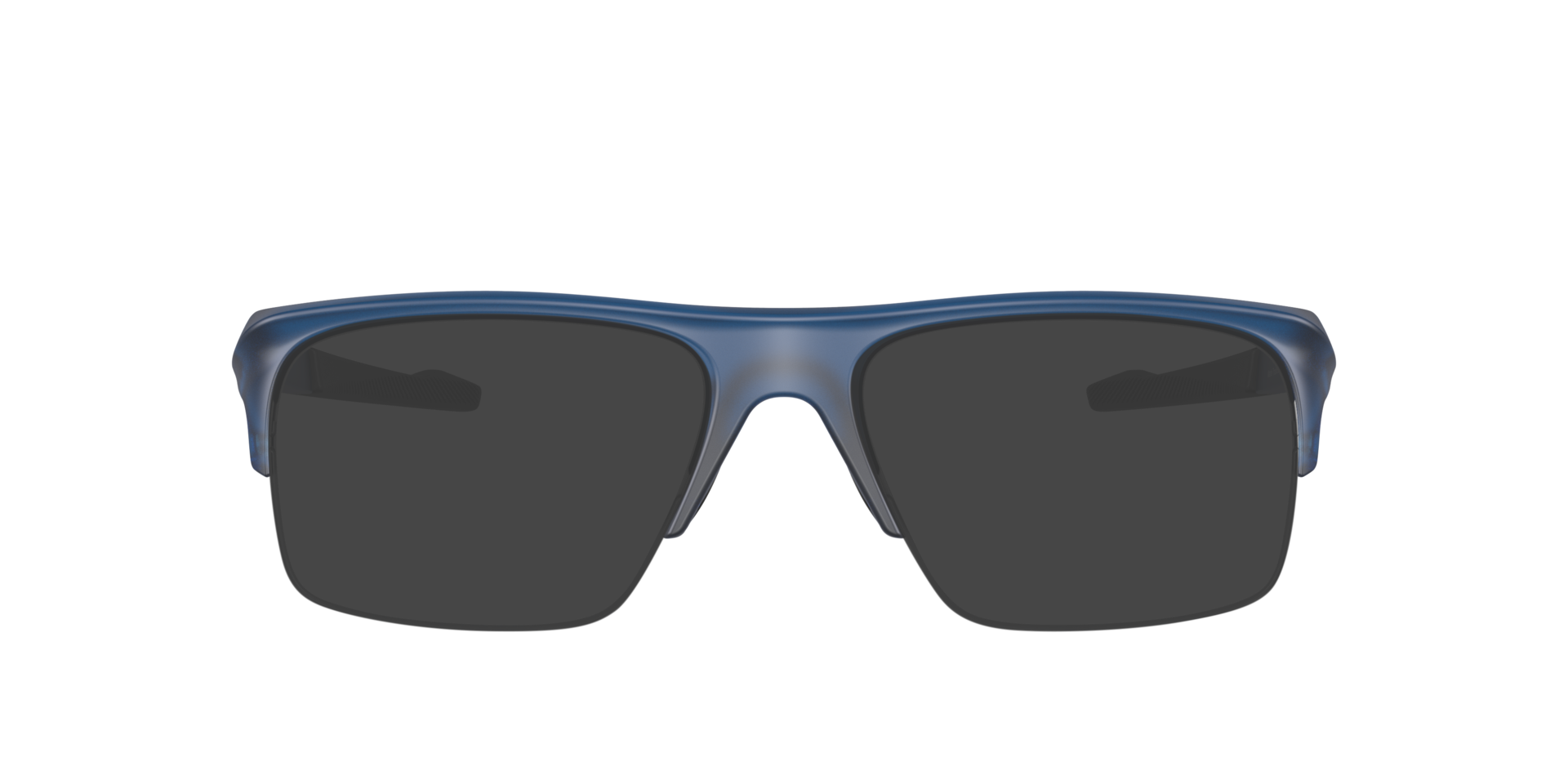Plazlink Matte Translucent Blue PlasticSunglass Frames for Glasses Direct, with Tinted Lenses