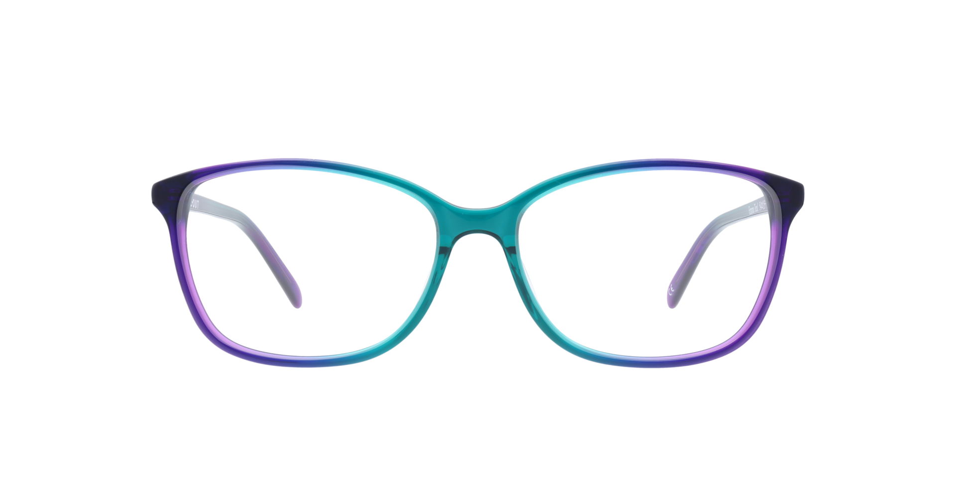 Emma Teal AcetateEyeglass Frames for Glasses Direct, Front View