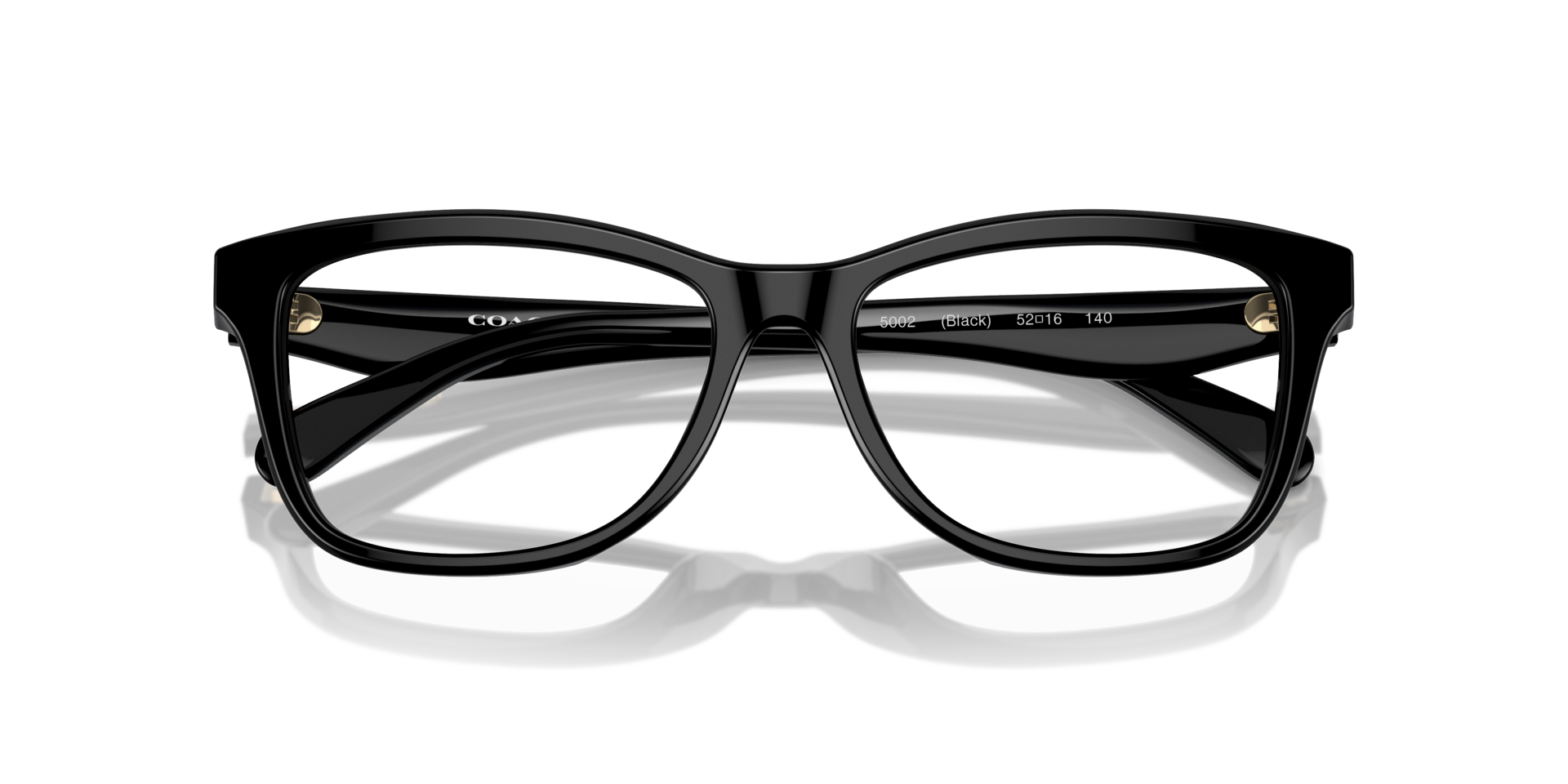 HC6231U Black AcetateEyeglass Frames for Glasses Direct, Closed View