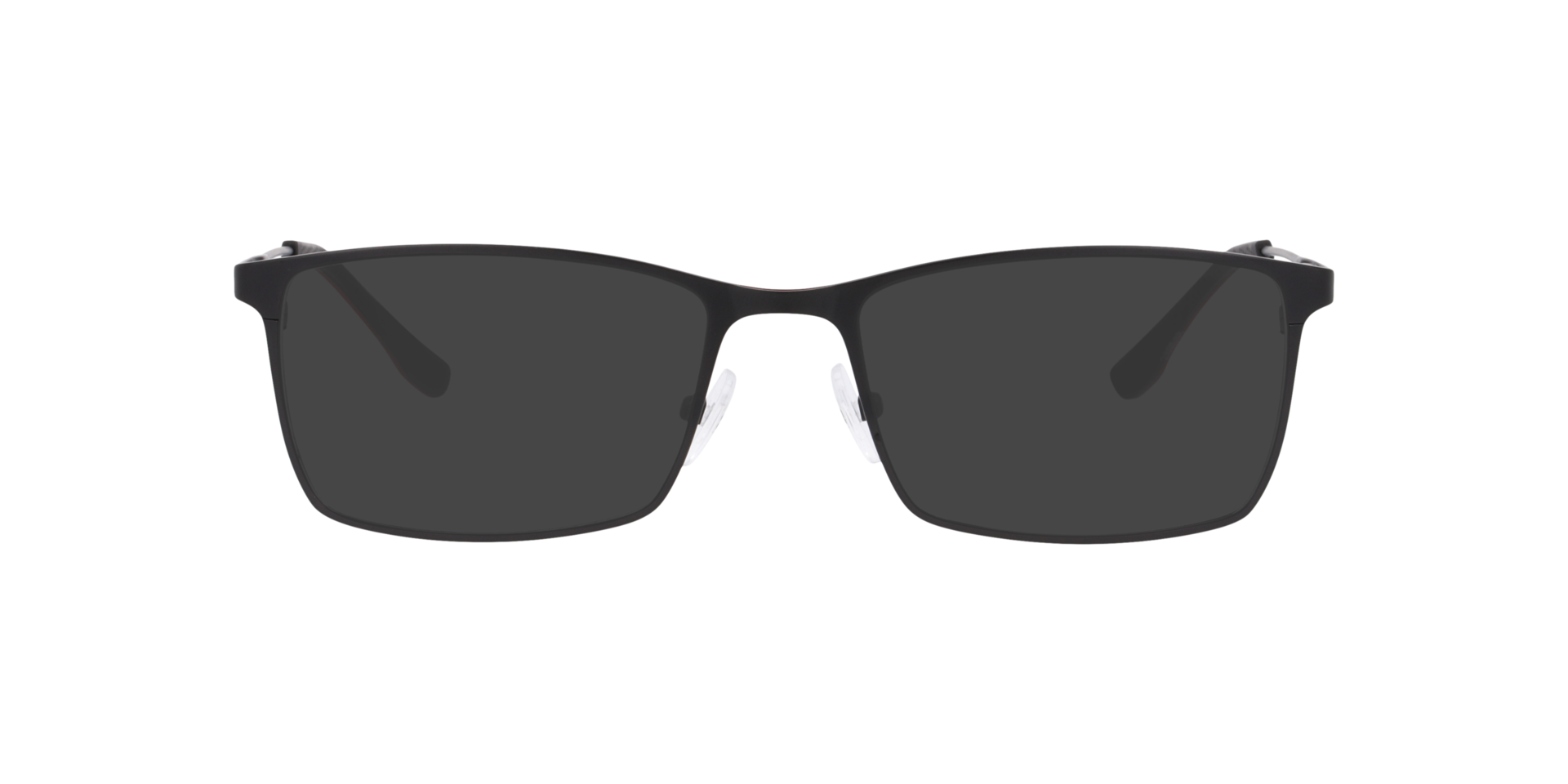 Nb4203 Black Red MetalEyeglass Frames for Glasses Direct, with Tinted Lenses