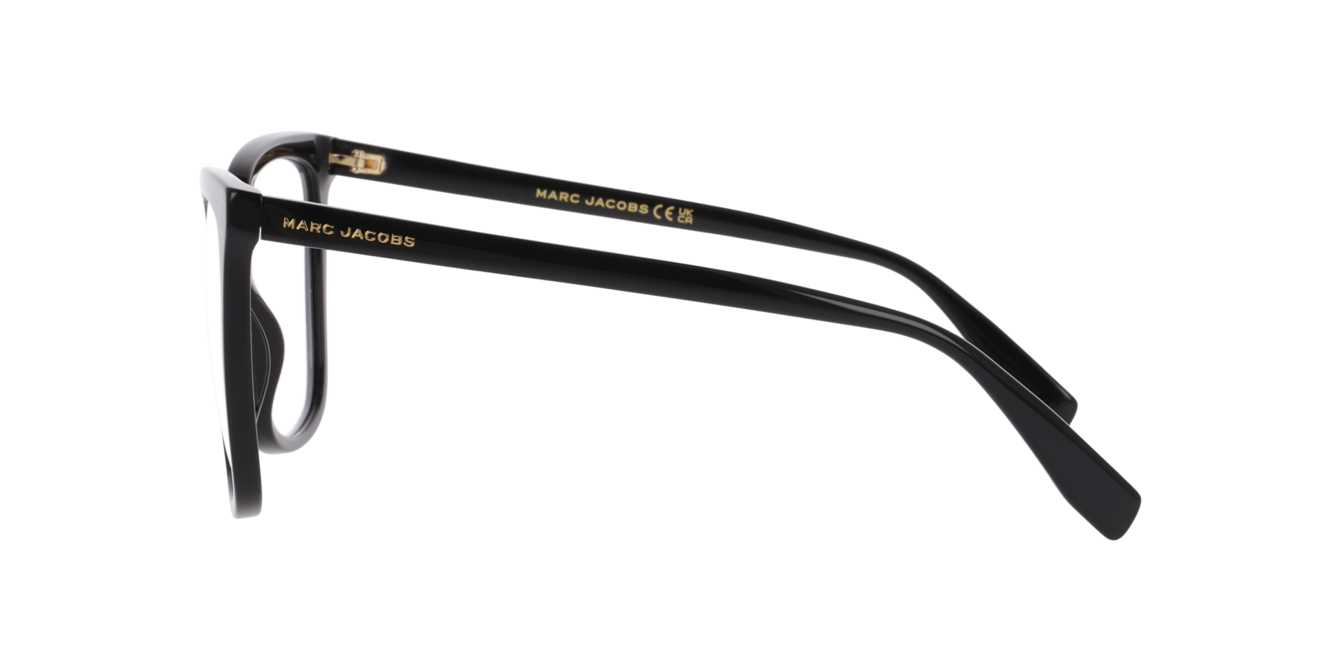 MJ 1130 Black AcetateEyeglass Frames for Glasses Direct, Side View