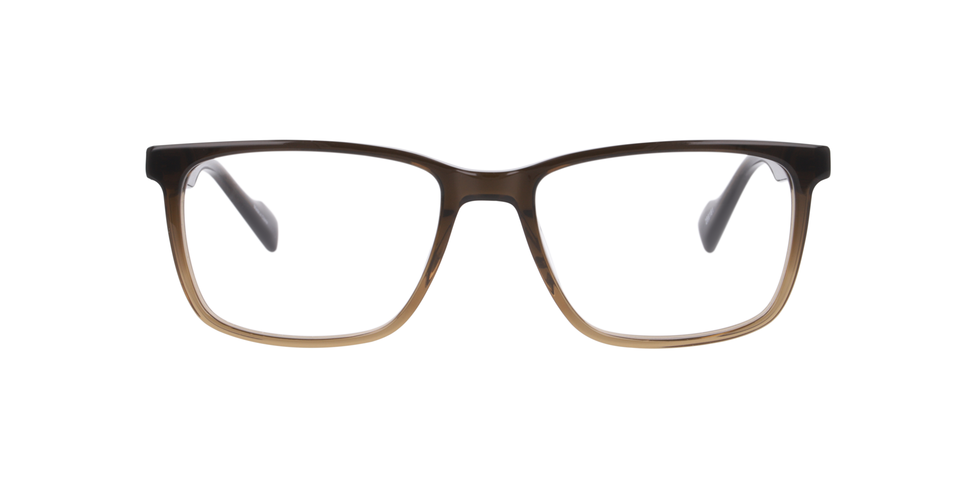 Bsbeech Brown AcetateEyeglass Frames for Glasses Direct, Front View
