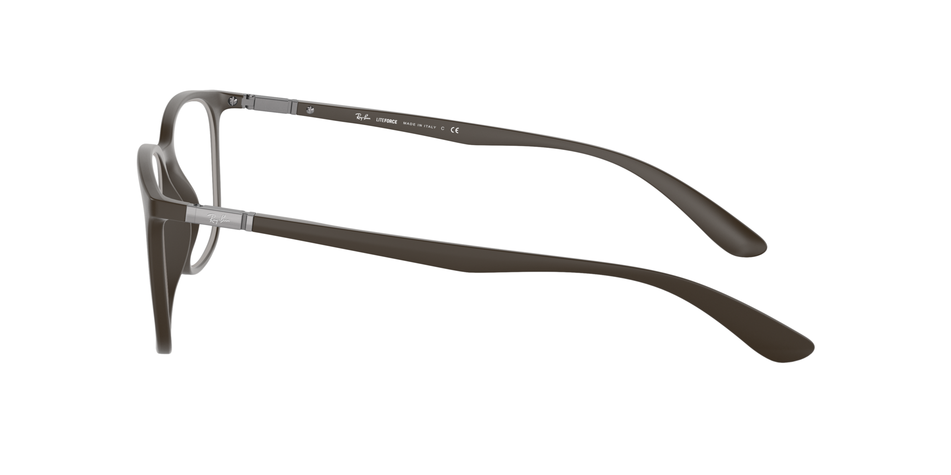 RB7199 Brown PlasticEyeglass Frames for Glasses Direct, Side View