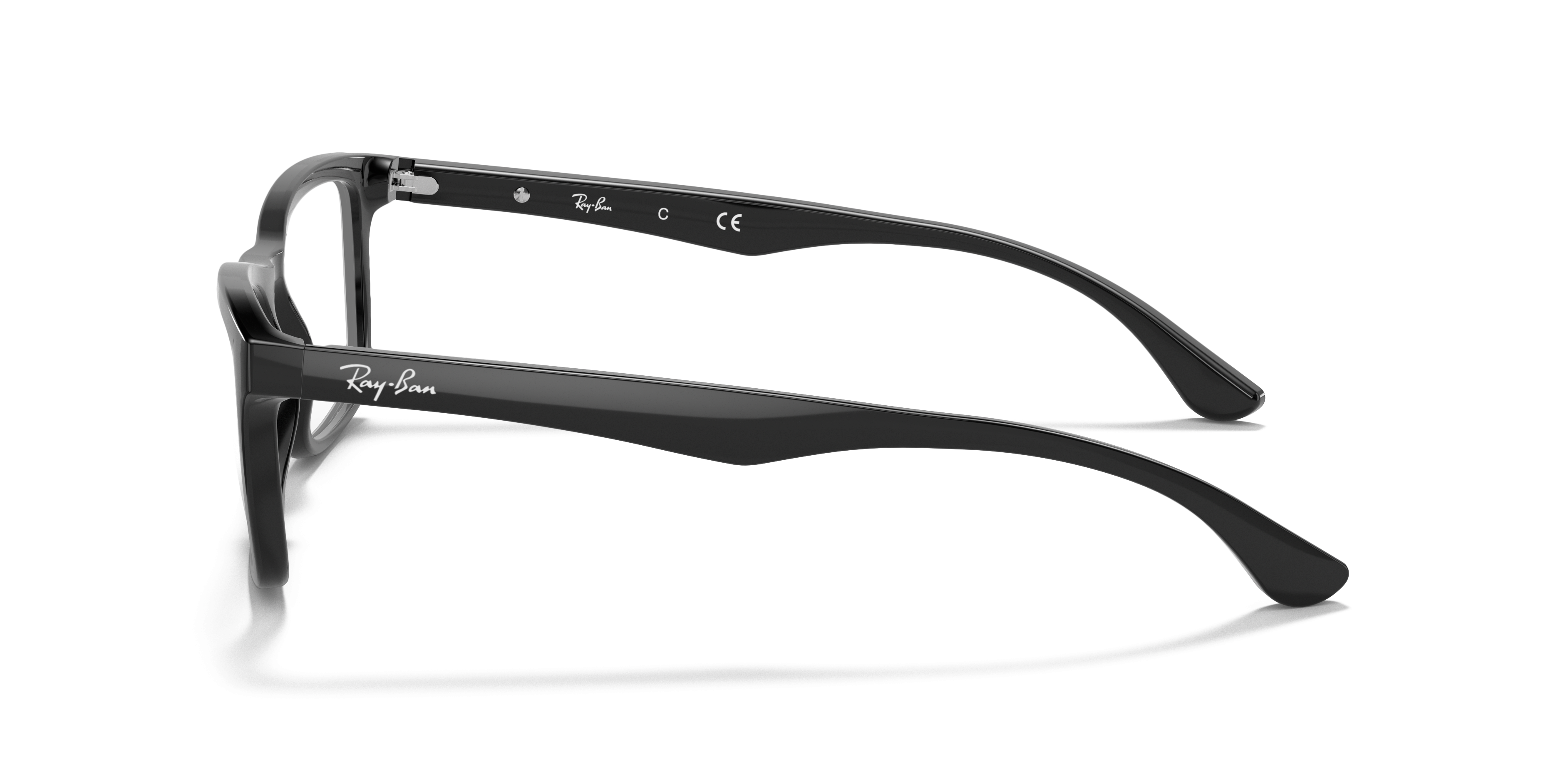 RB5279 Black AcetateEyeglass Frames for Glasses Direct, Side View