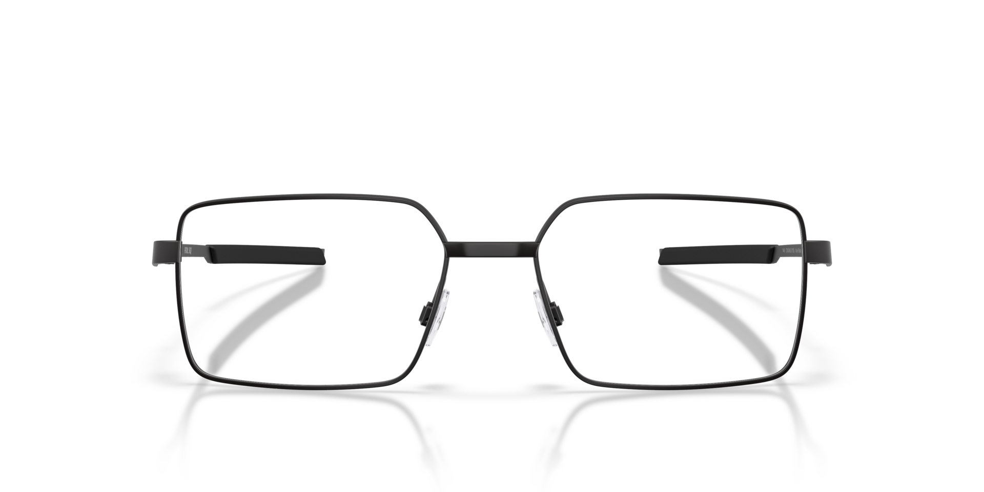 Foil SQ Satin Black MetalEyeglass Frames for Glasses Direct, Front View