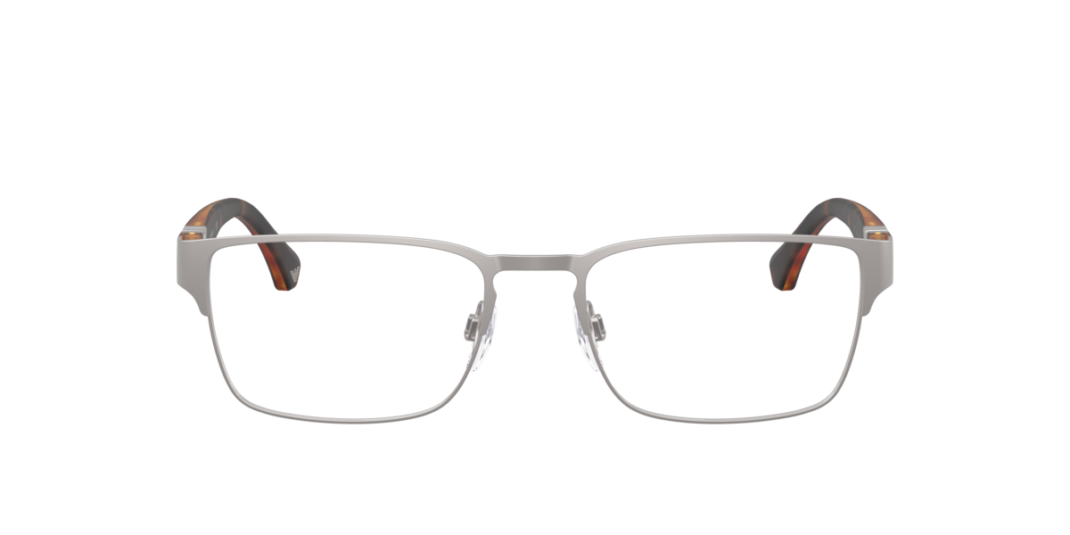 Matte Gunmetal square Metal eyeglasses Online - Full Rim - EA1027