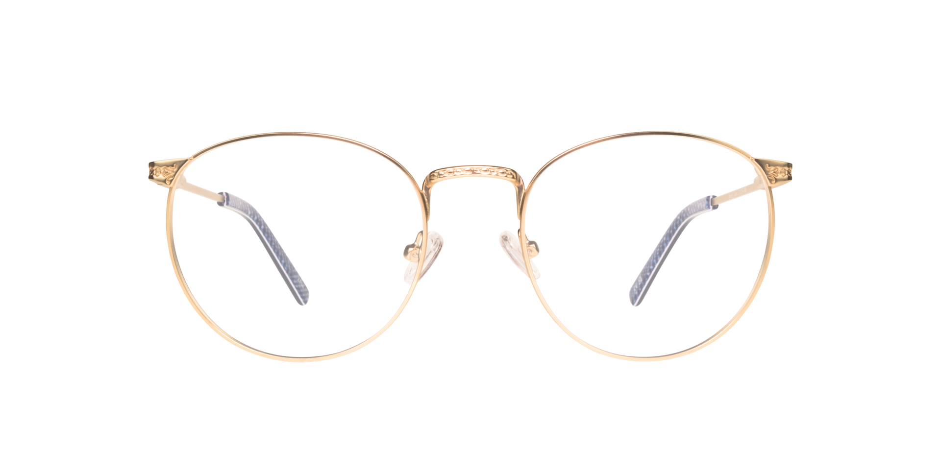 Heath Gold MetalEyeglass Frames for Glasses Direct, Front View