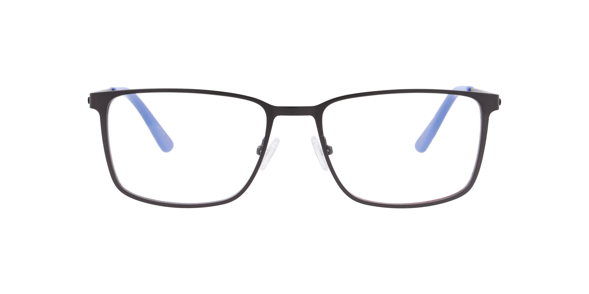 Nb4186 Gunmetal Matte MetalEyeglass Frames for Glasses Direct, Front View