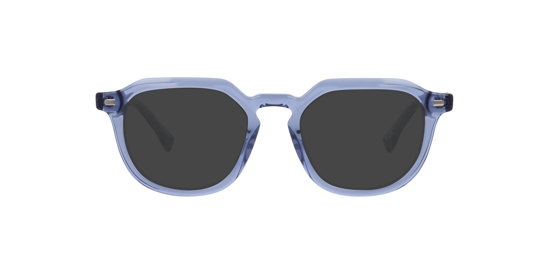 Malachi Crystal Blue AcetateEyeglass Frames for Glasses Direct, with Tinted Lenses