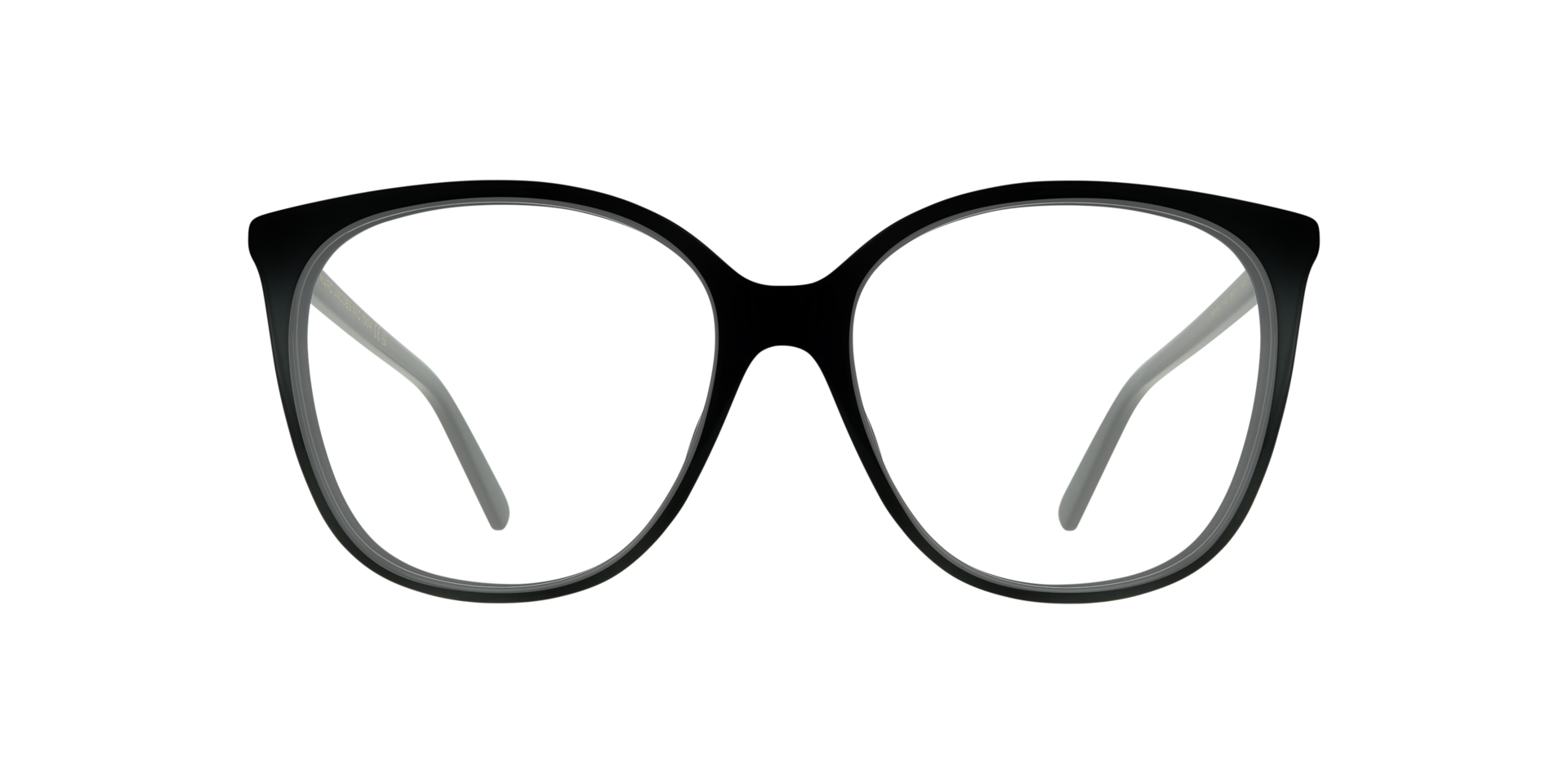 MARC 745 Black AcetateEyeglass Frames for Glasses Direct, Front View