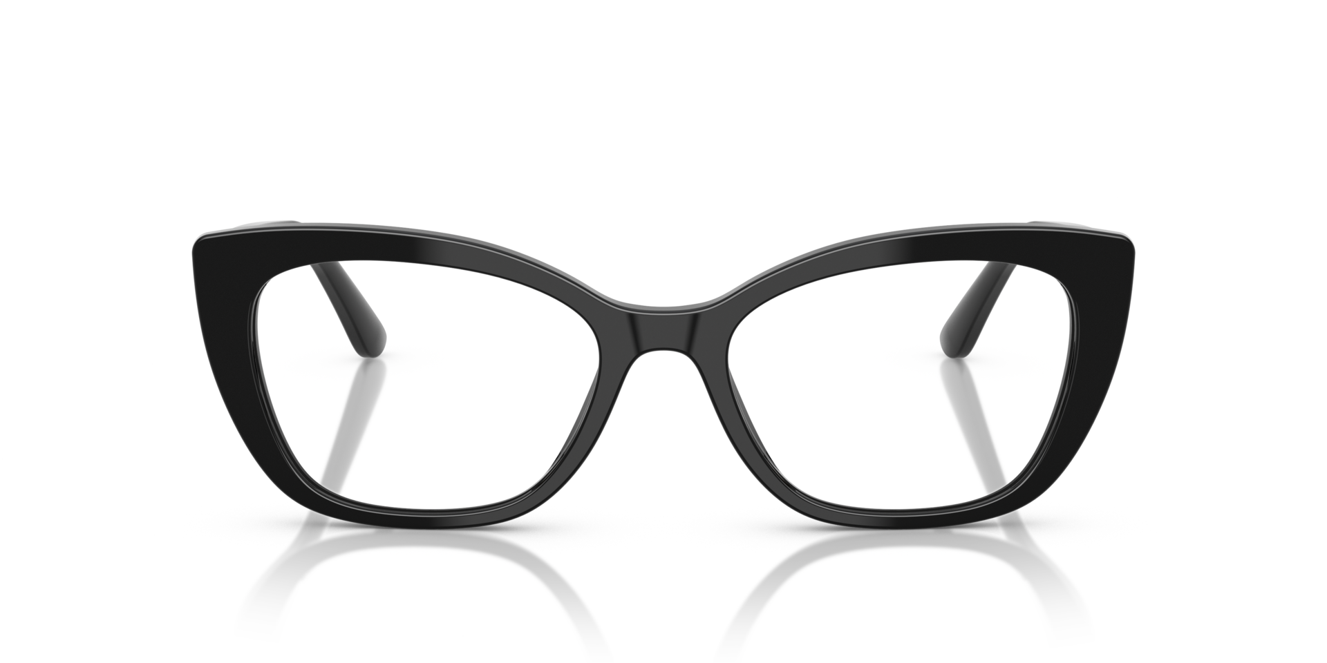 DG3398 Black AcetateEyeglass Frames for Glasses Direct, Front View