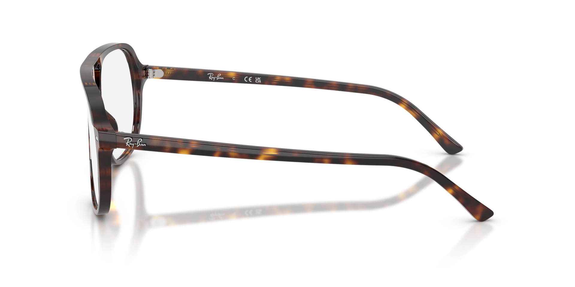 RB5698 Havana AcetateEyeglass Frames for Glasses Direct, Side View