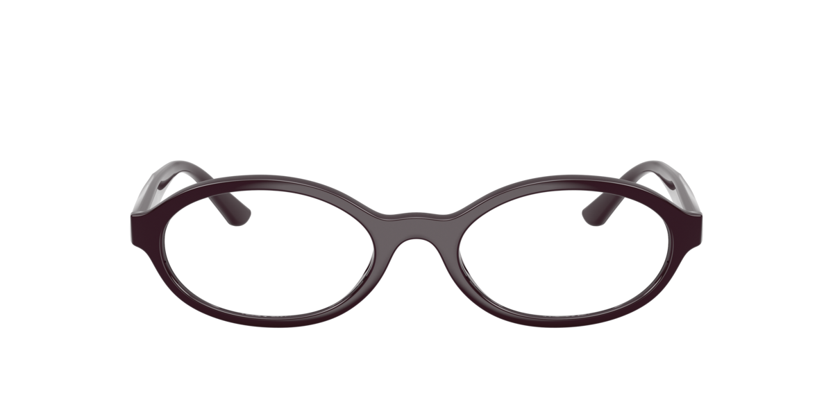Vogue Eyewear Women's Full Purple Oval Plastic Eyeglasses Online - Full Rim - Vo5728u - Image 1