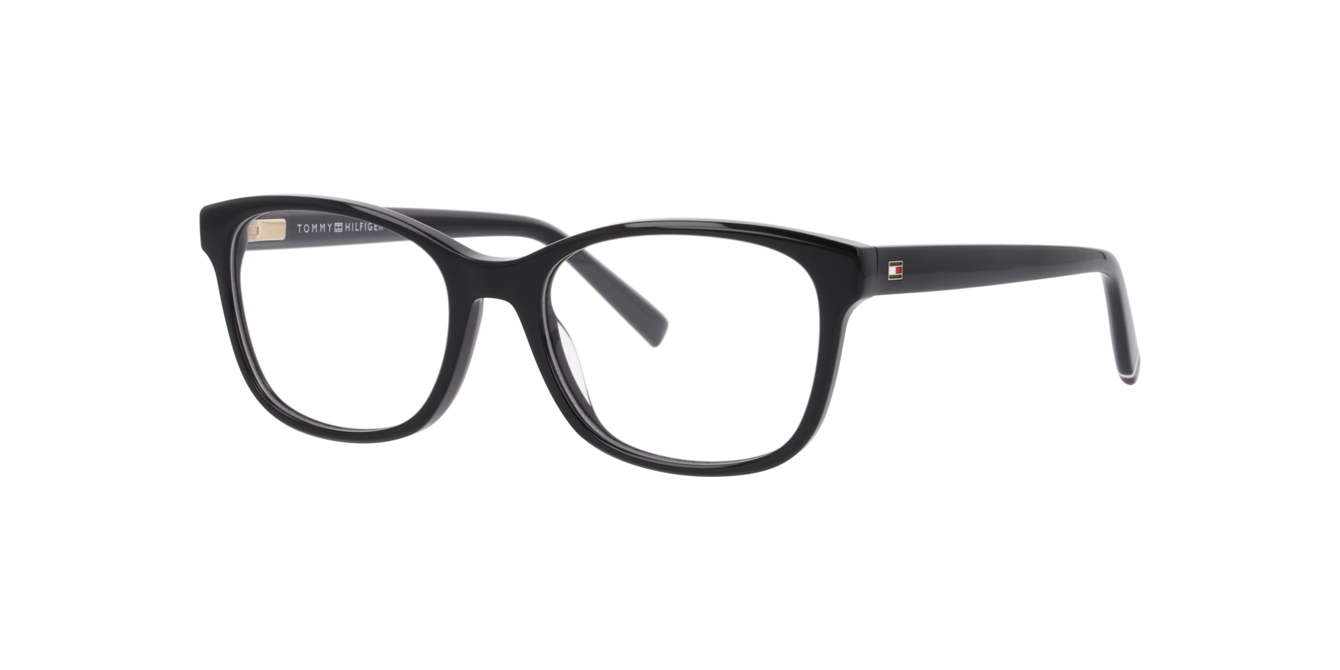 TH 2229 Black AcetateEyeglass Frames for Glasses Direct, Angle View