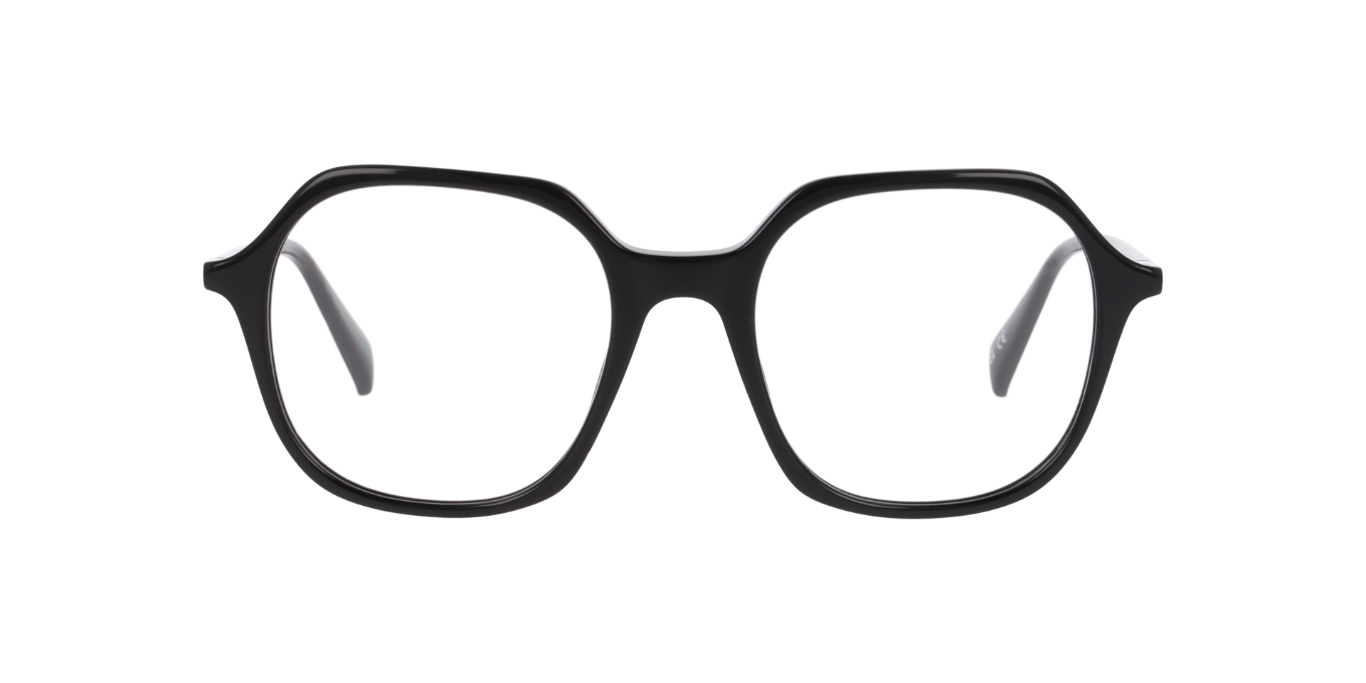 LV 1098 Black AcetateEyeglass Frames for Glasses Direct, Front View