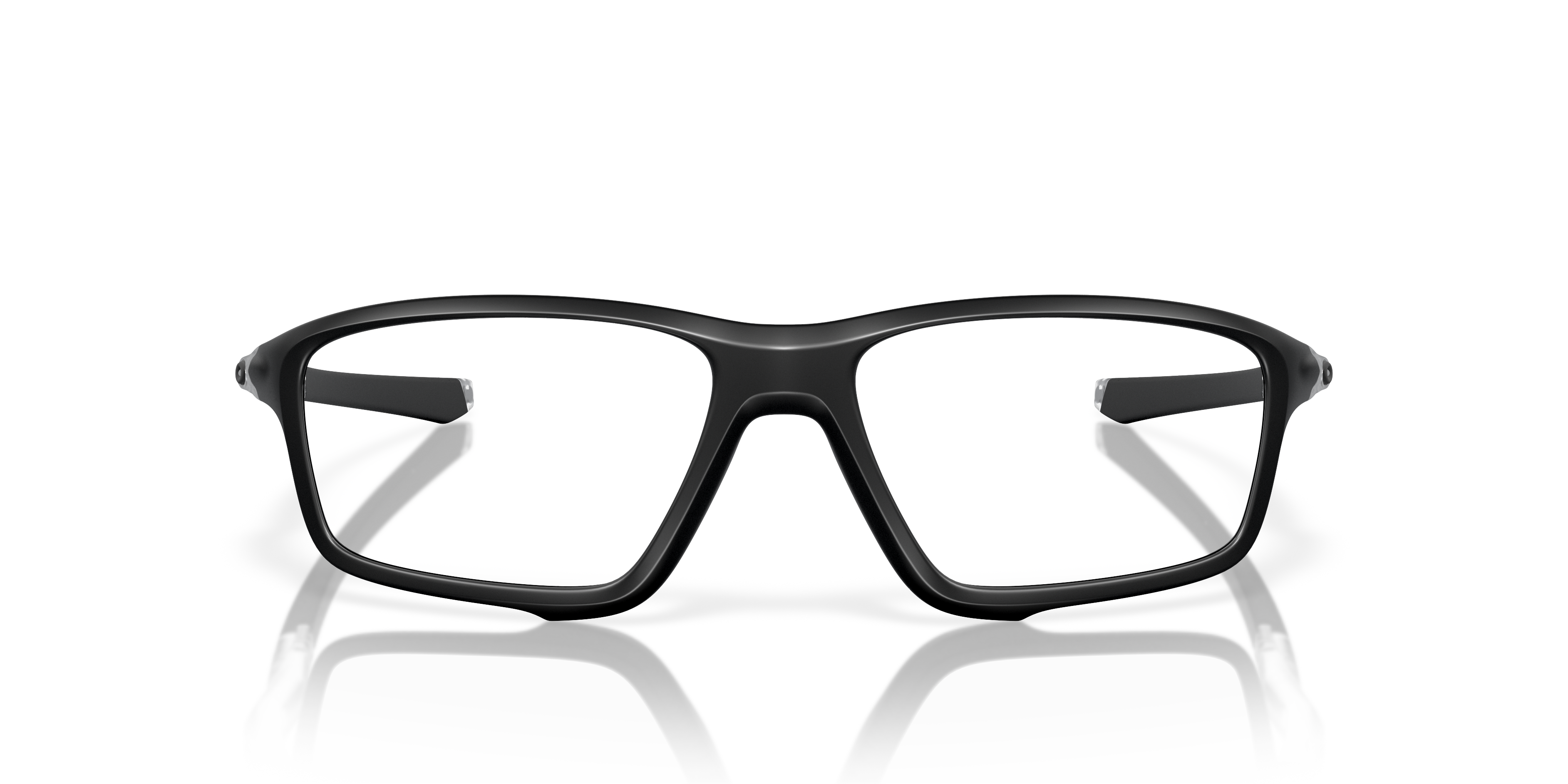 Crosslink® Zero Matte Black PlasticSunglass Frames for Glasses Direct, Front View