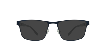 Matte Navy Ken -  Metal Sunglasses