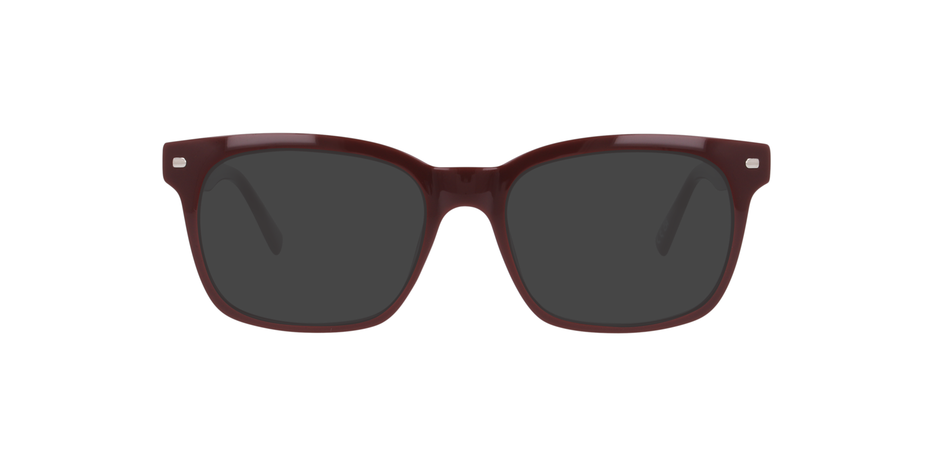 Mason Dark Burgundy PlasticEyeglass Frames for Glasses Direct, with Tinted Lenses