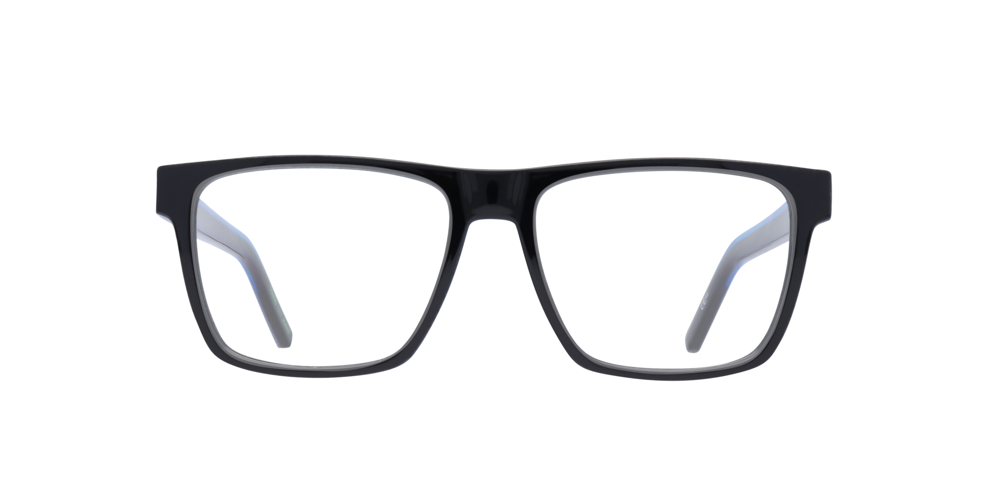 TJ 0058 Black PlasticEyeglass Frames for Glasses Direct, Front View